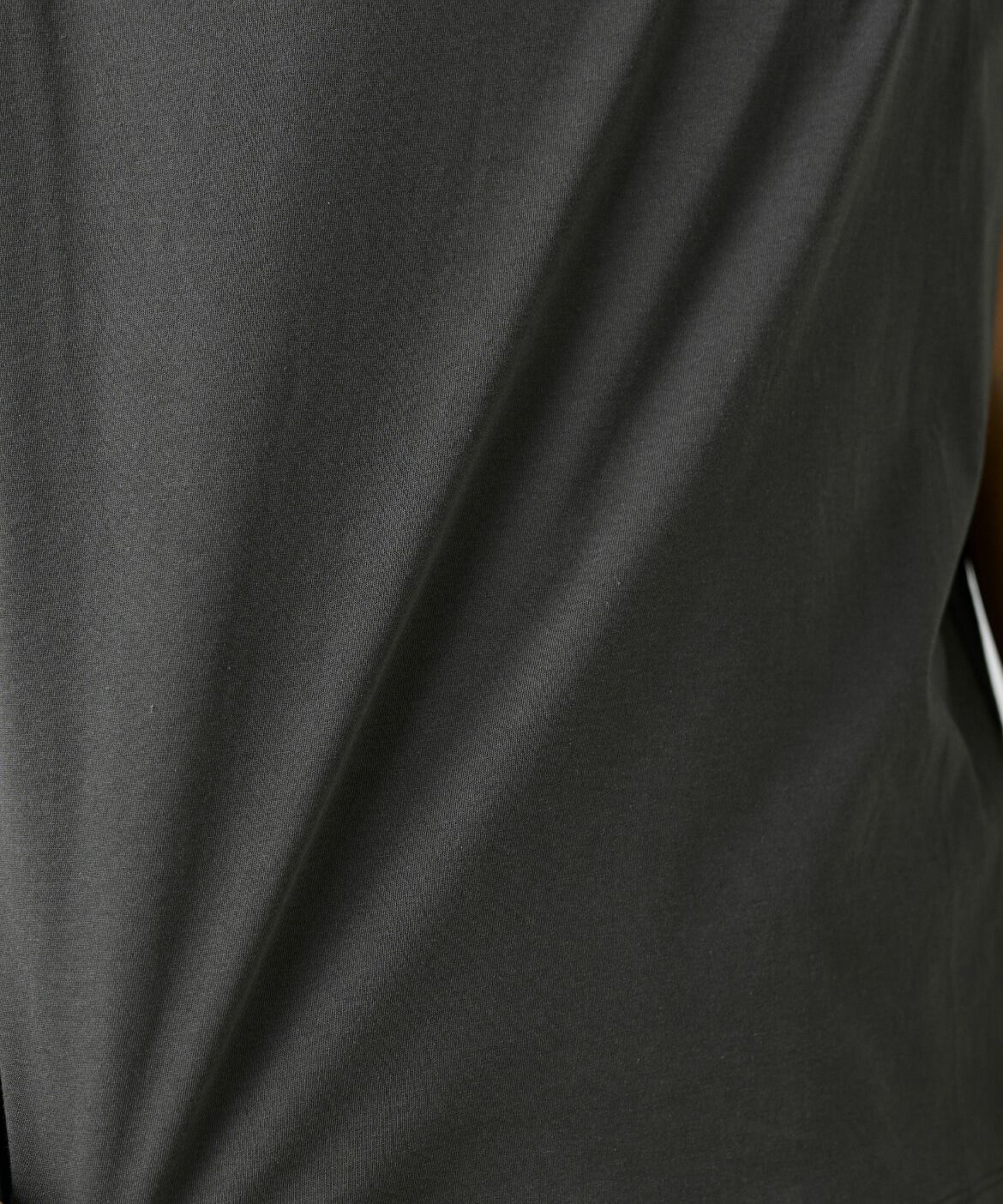 INED「《大きいサイズ》シースルードッキングプルオーバー」|Tシャツ・カットソー|