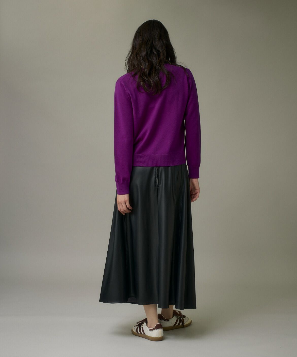 DAY by DAY it&rsquo;s international「ソフトフェイクレザーフレアースカート」|スカート|