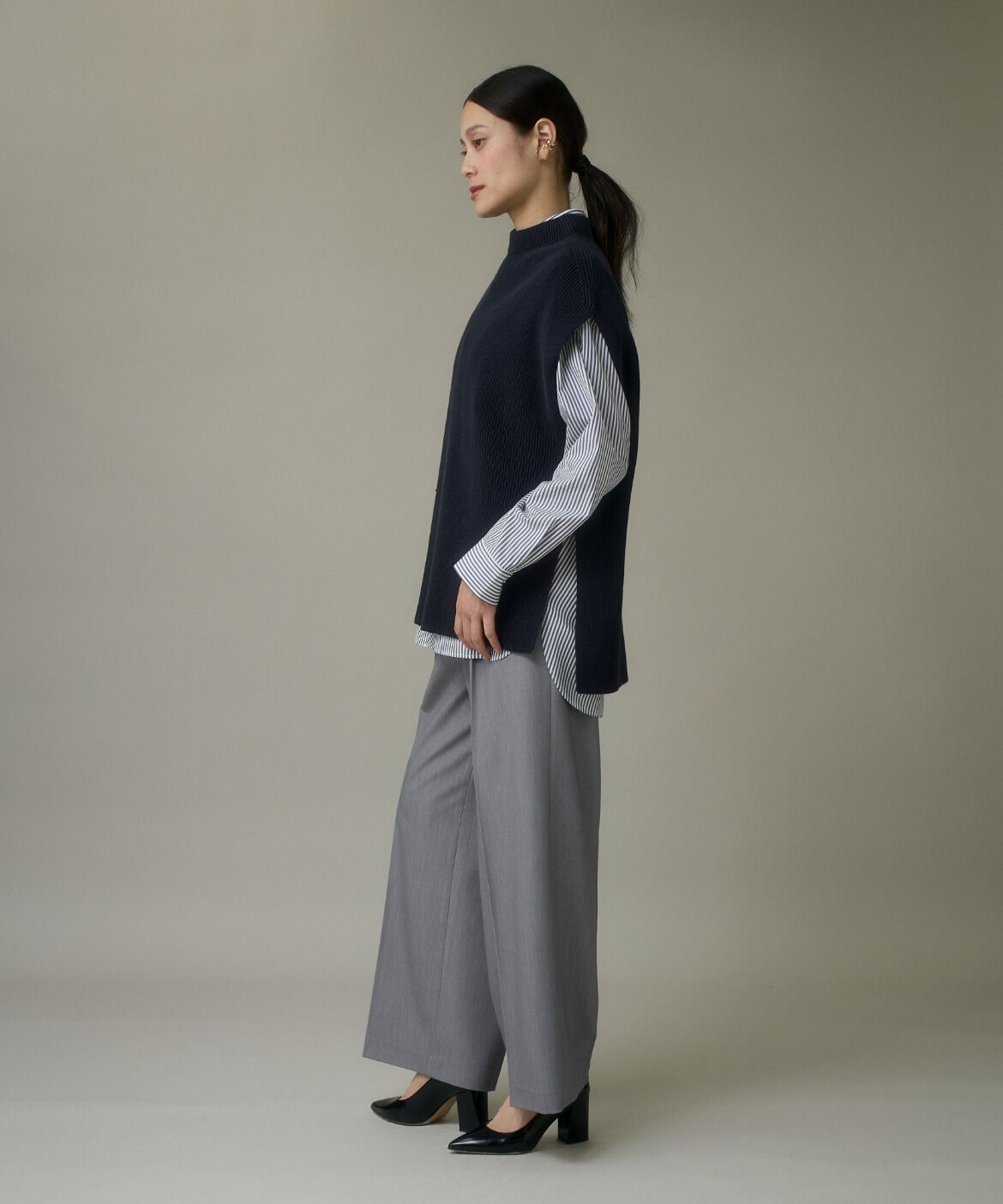 DAY by DAY it&rsquo;s international「モックネックジレ」|ニット・セーター|