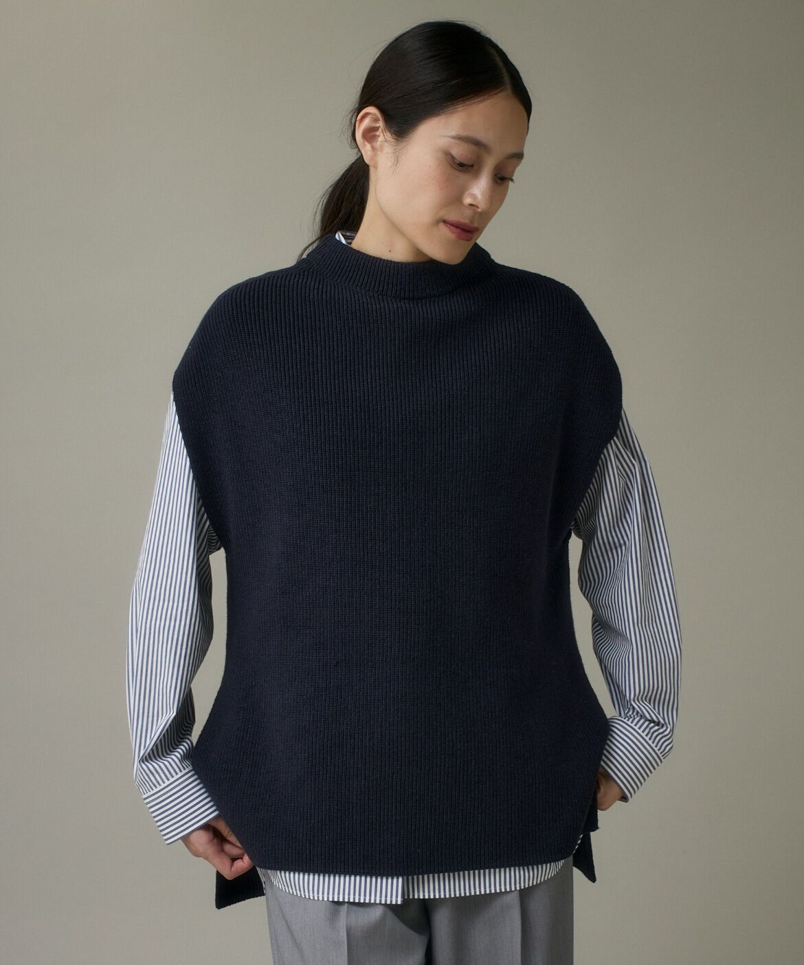 DAY by DAY it&rsquo;s international「モックネックジレ」|ニット・セーター|