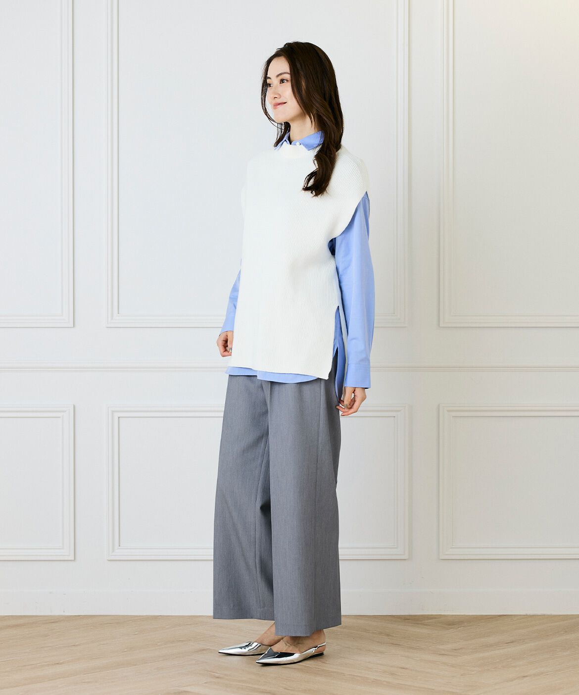 DAY by DAY it&rsquo;s international「モックネックジレ」|ニット・セーター|