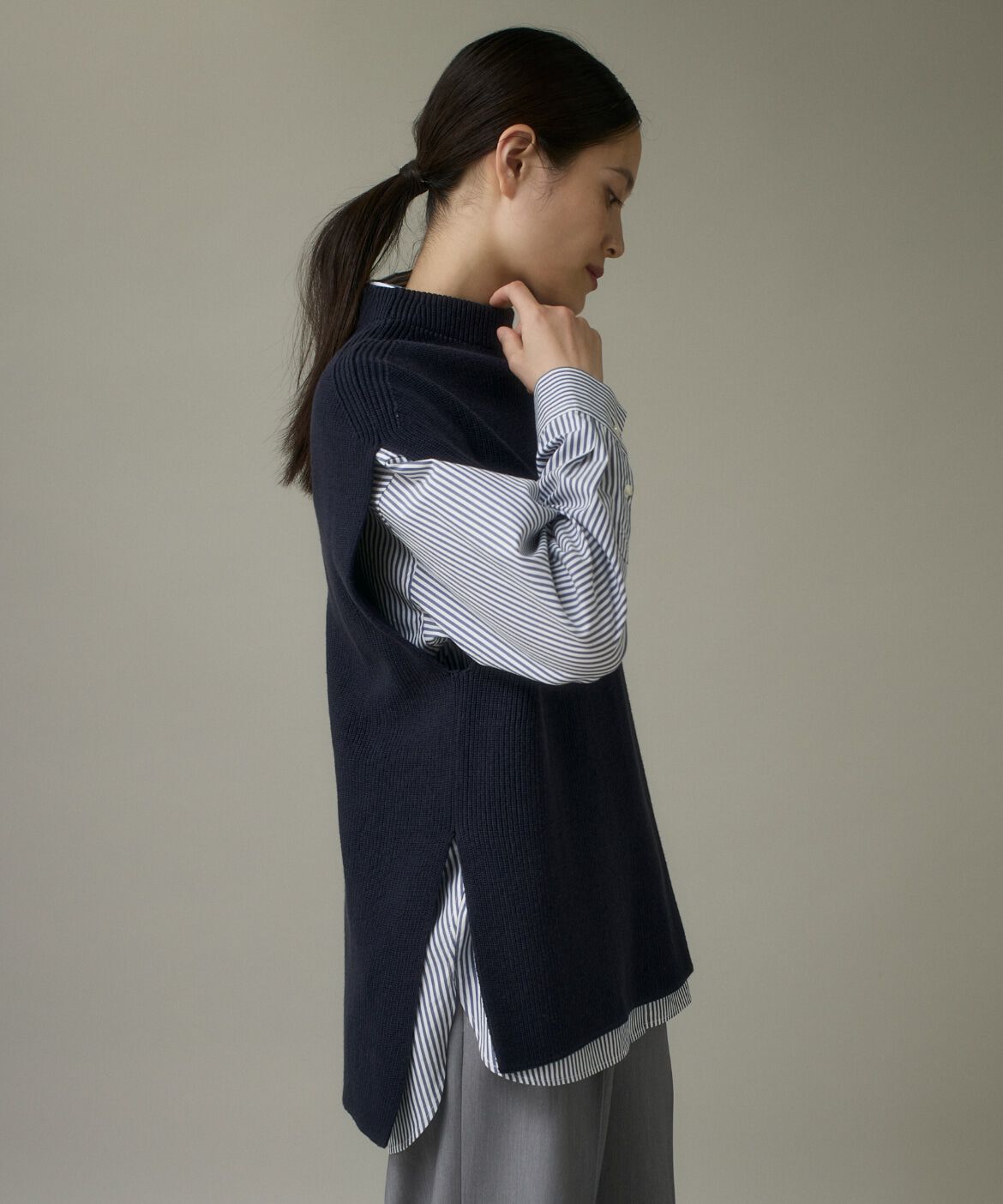 DAY by DAY it&rsquo;s international「モックネックジレ」|ニット・セーター|