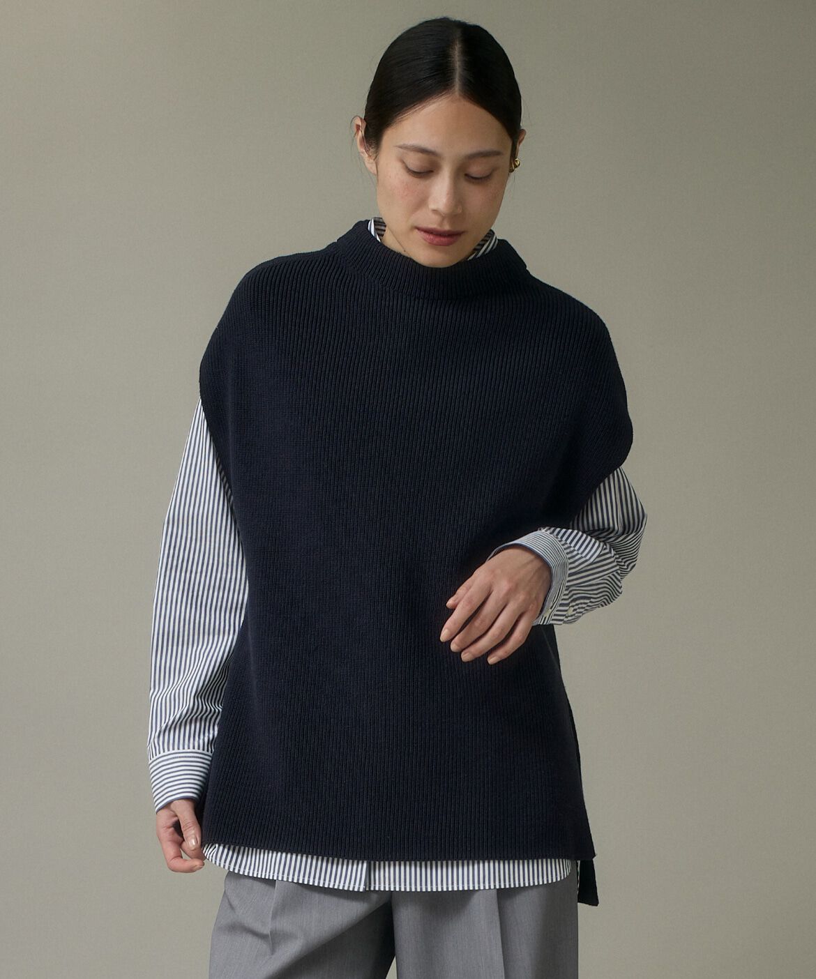 DAY by DAY it&rsquo;s international「モックネックジレ」|ニット・セーター|