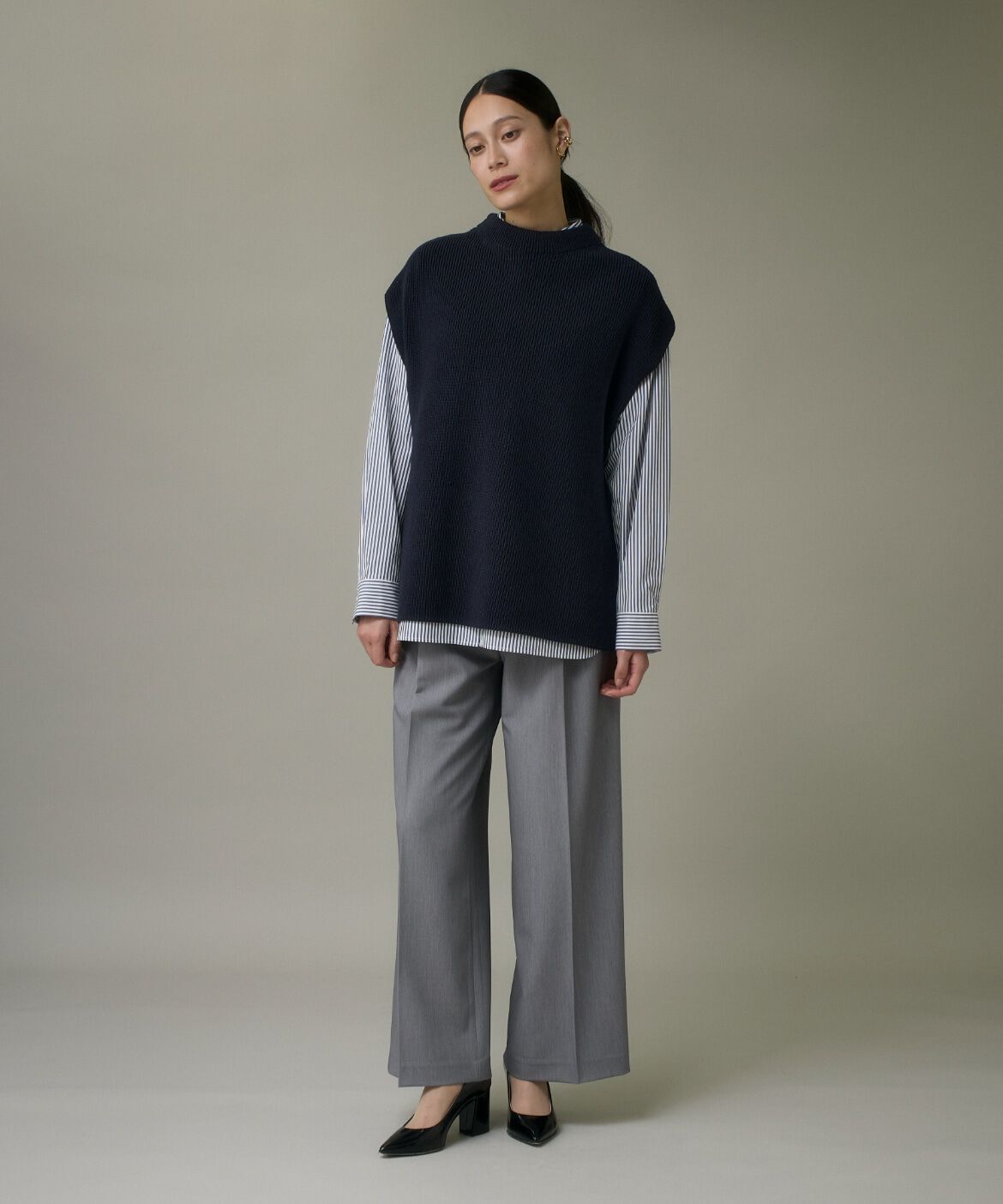 DAY by DAY it&rsquo;s international「モックネックジレ」|ニット・セーター|