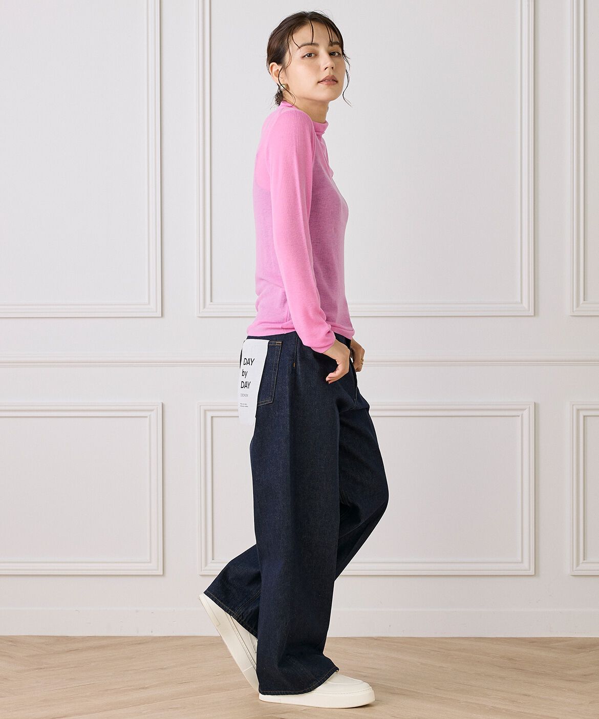 DAY by DAY it&rsquo;s international「ハイネックニットプルオーバー《Melty air wool》」|ニット・セーター|