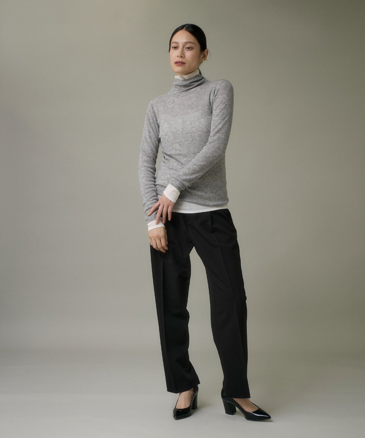 DAY by DAY it&rsquo;s international「ハイネックニットプルオーバー《Melty air wool》」|ニット・セーター|