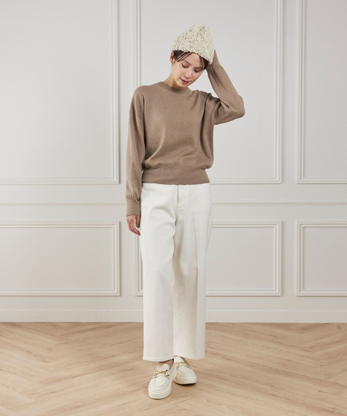 DAY by DAY it&rsquo;s international「クルーネックニットプルオーバー《Melty air organic coton》」|ニット・セーター|