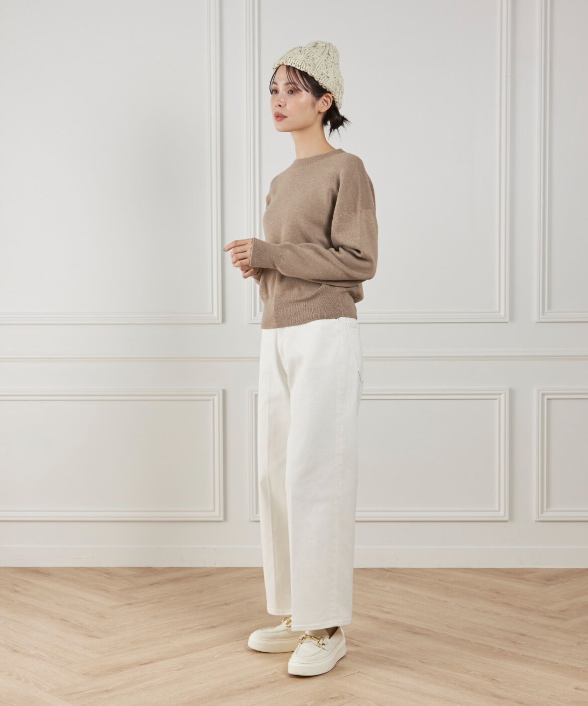 DAY by DAY it&rsquo;s international「クルーネックニットプルオーバー《Melty air organic coton》」|ニット・セーター|