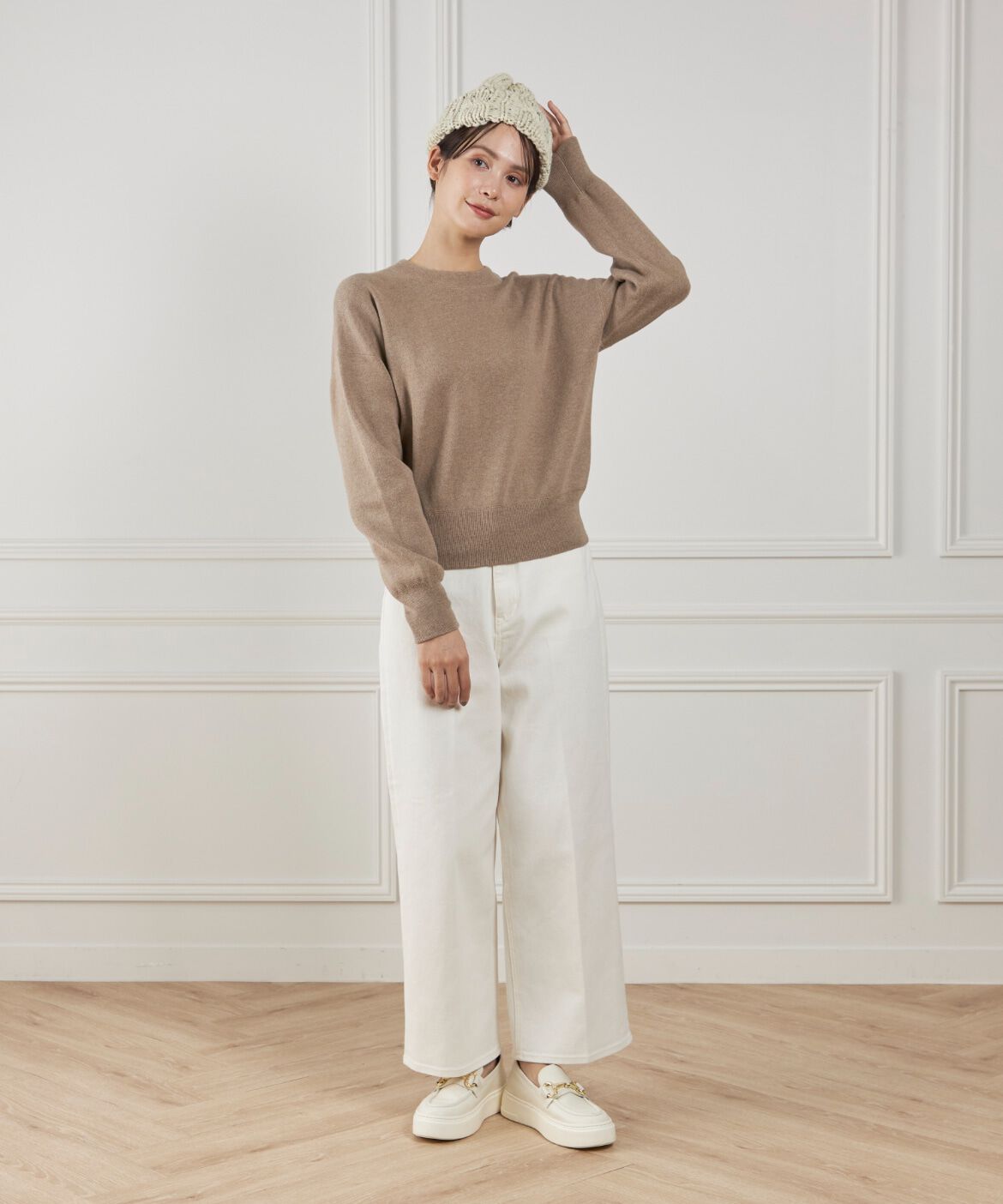 DAY by DAY it&rsquo;s international「クルーネックニットプルオーバー《Melty air organic coton》」|ニット・セーター|