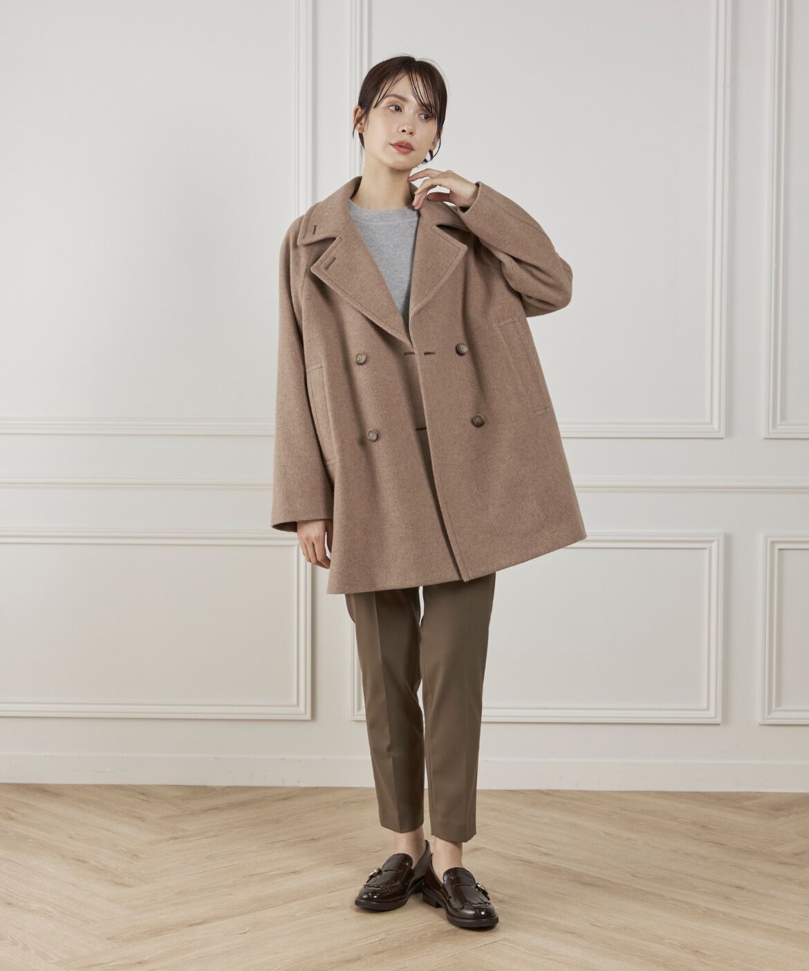 DAY by DAY it&rsquo;s international「クルーネックニットプルオーバー《Melty air organic coton》」|ニット・セーター|