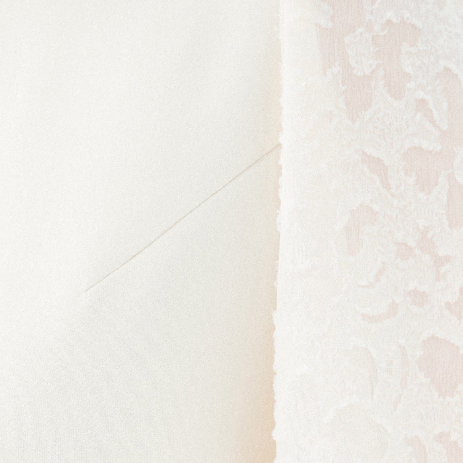 UNTITLED「【セレモニー/お呼ばれドレス/洗える】カットジャカードスリーブ ワンピース」|ワンピース|