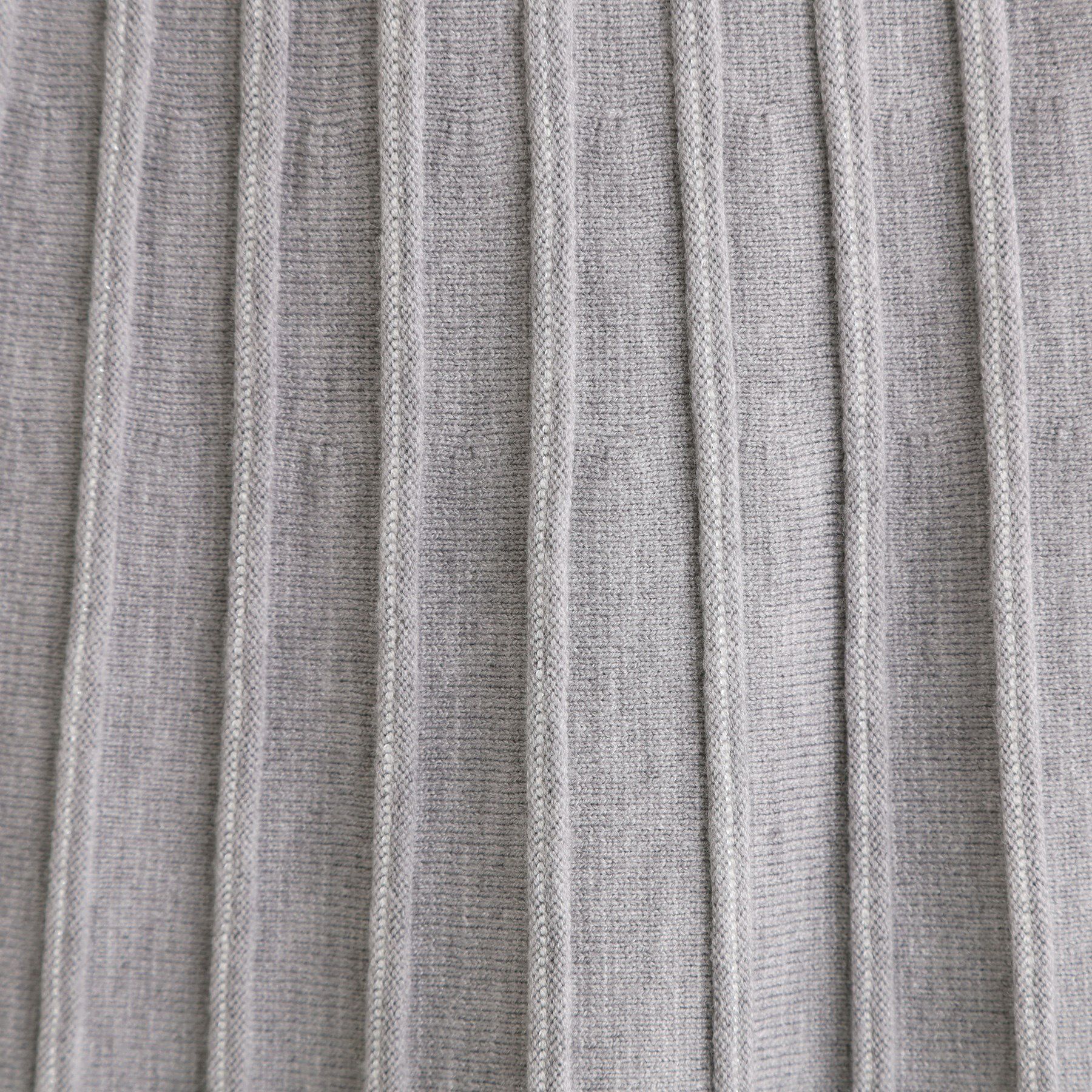 grove「【SETUP可能】冬から春まで軽やかに　ラメラインニットプリーツスカート」|スカート|