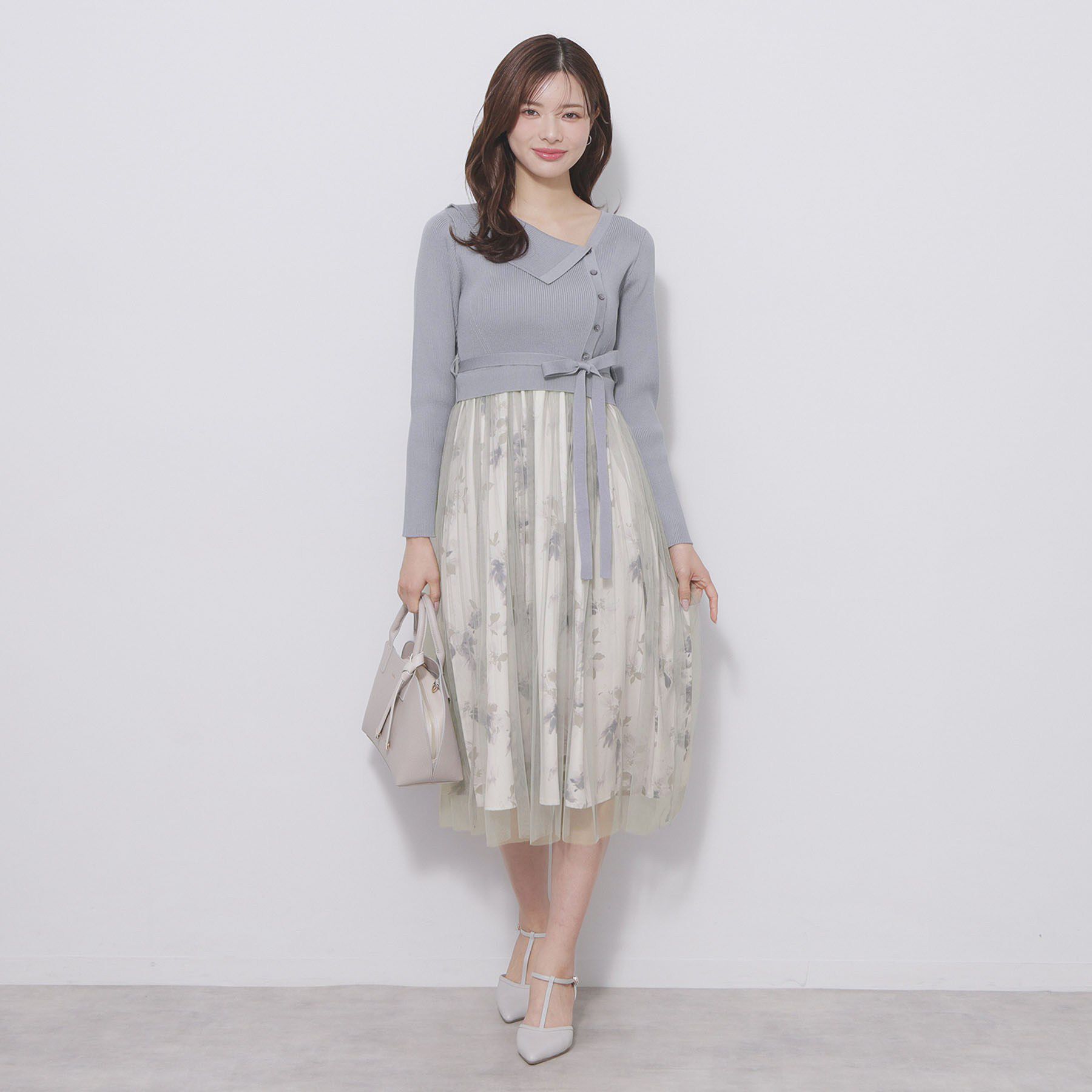 index「ドッキングニットワンピース【洗濯機OK/抗ピル】」|ワンピース|