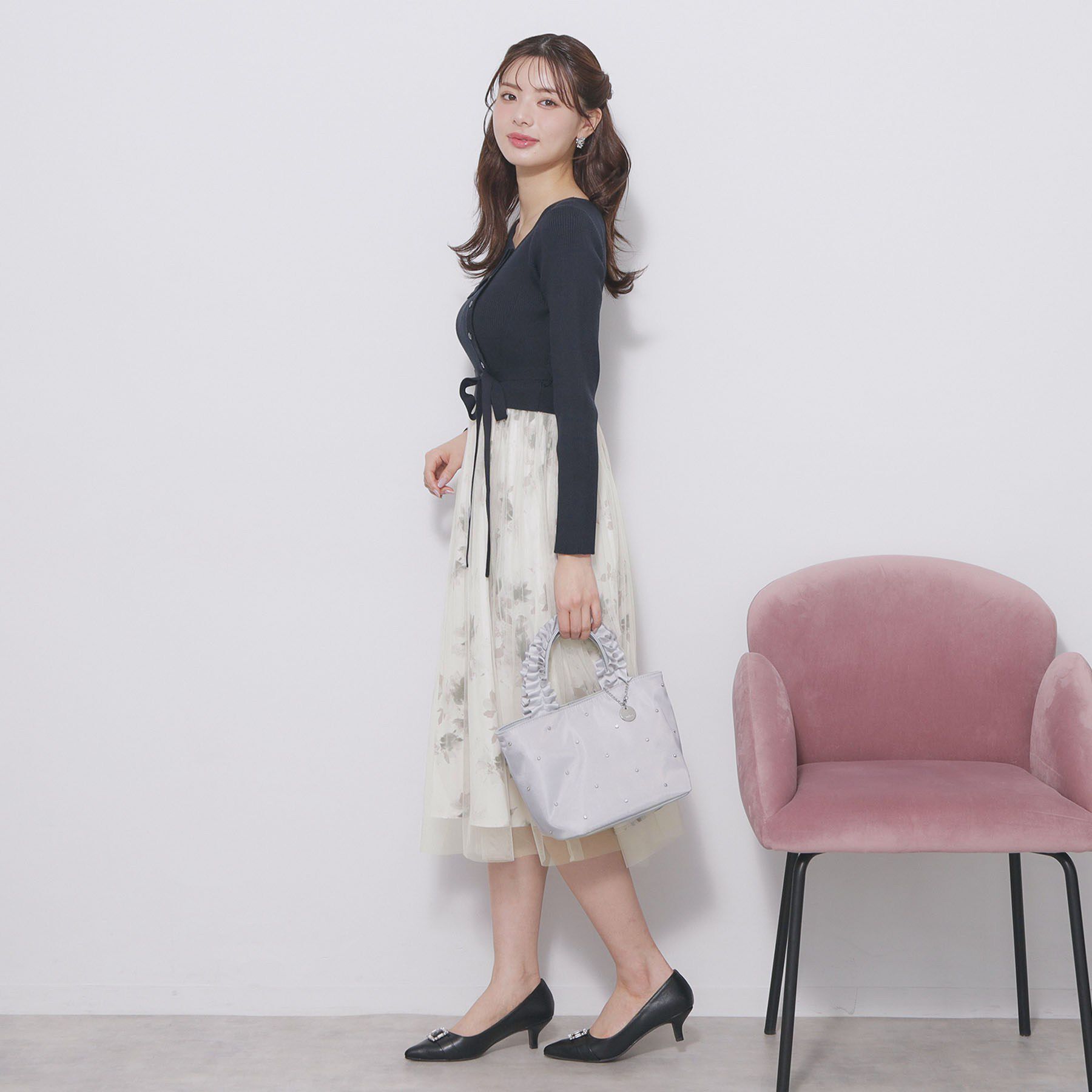 index「ドッキングニットワンピース【洗濯機OK/抗ピル】」|ワンピース|