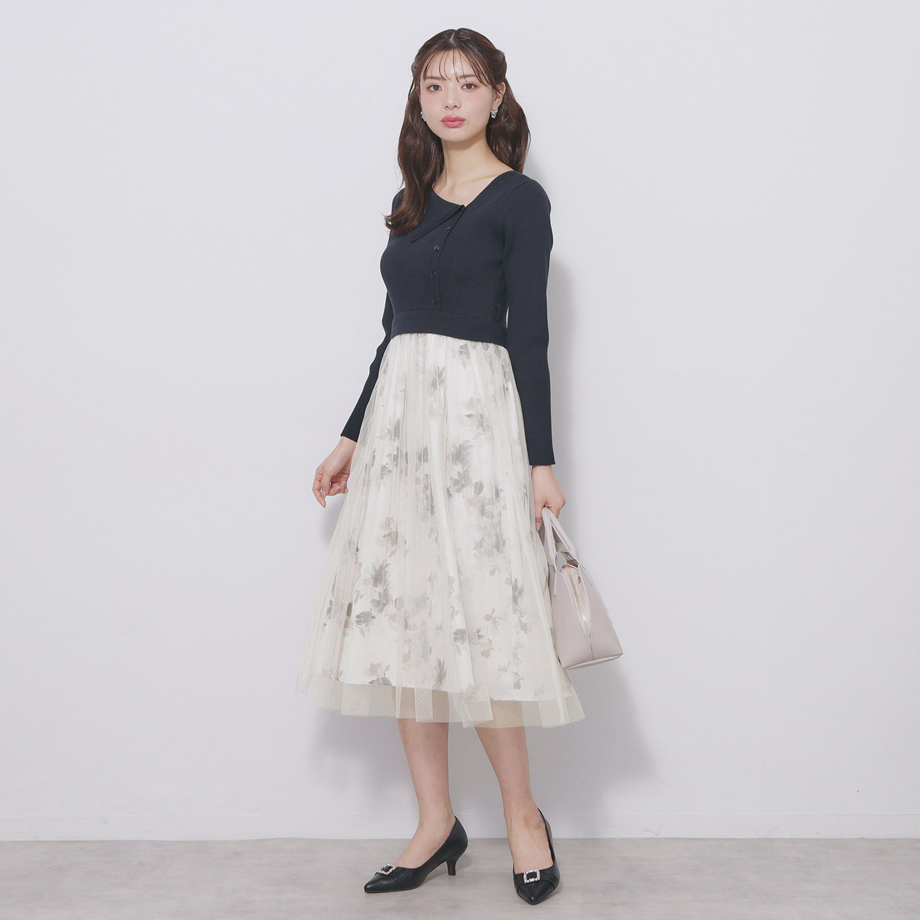 index「ドッキングニットワンピース【洗濯機OK/抗ピル】」|ワンピース|