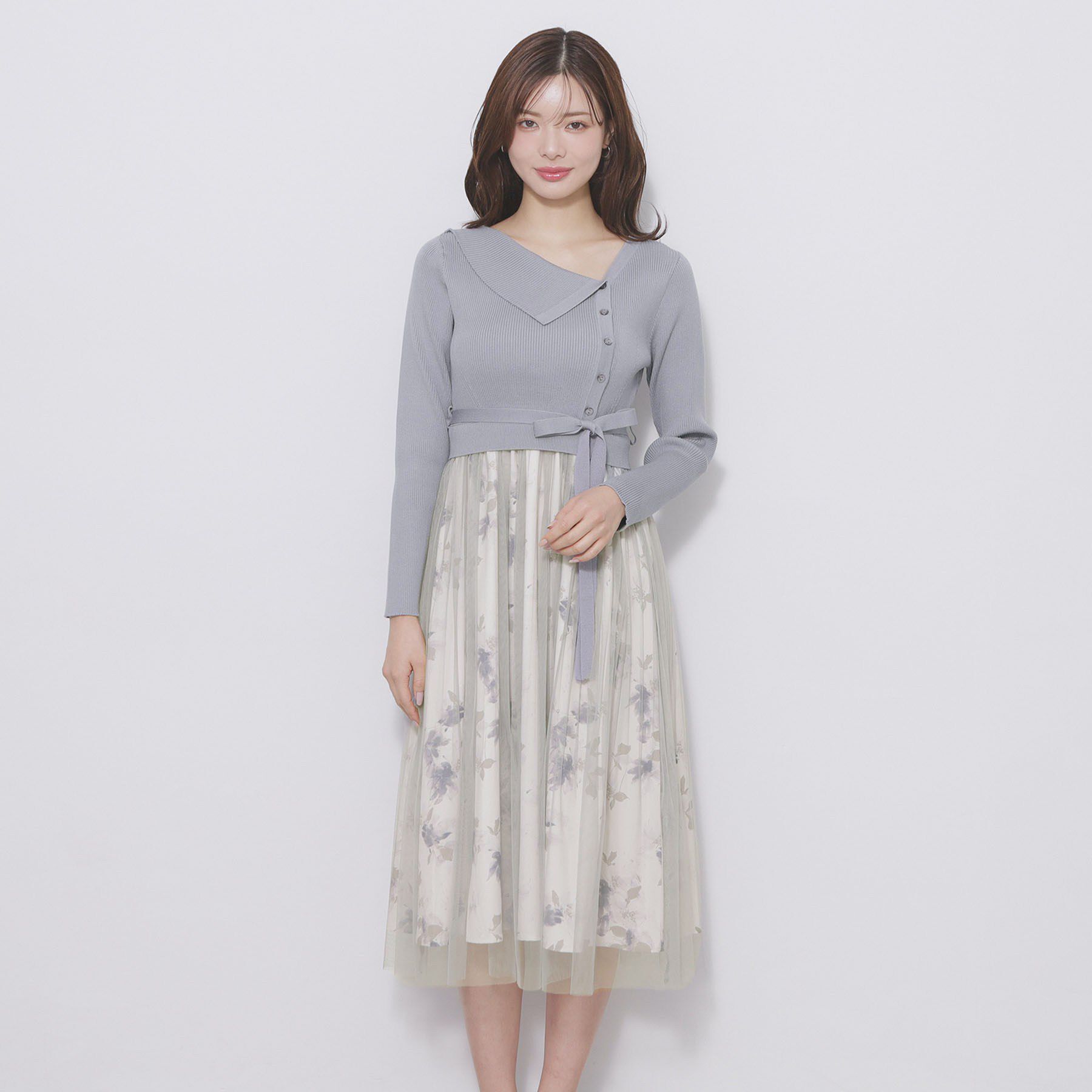 index「ドッキングニットワンピース【洗濯機OK/抗ピル】」|ワンピース|