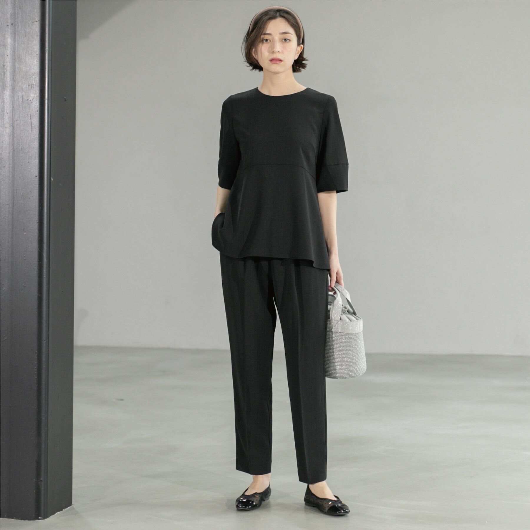 OPAQUE.CLIP「《6色展開/丈が選べる》美脚イージーテーパードパンツ/セットアップ対応【ストレッチ/洗濯機洗い可/防」|その他|