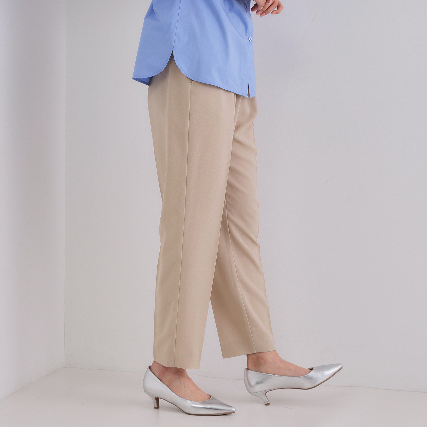 OPAQUE.CLIP「《6色展開/丈が選べる》美脚イージーテーパードパンツ/セットアップ対応【ストレッチ/洗濯機洗い可/防」|その他|