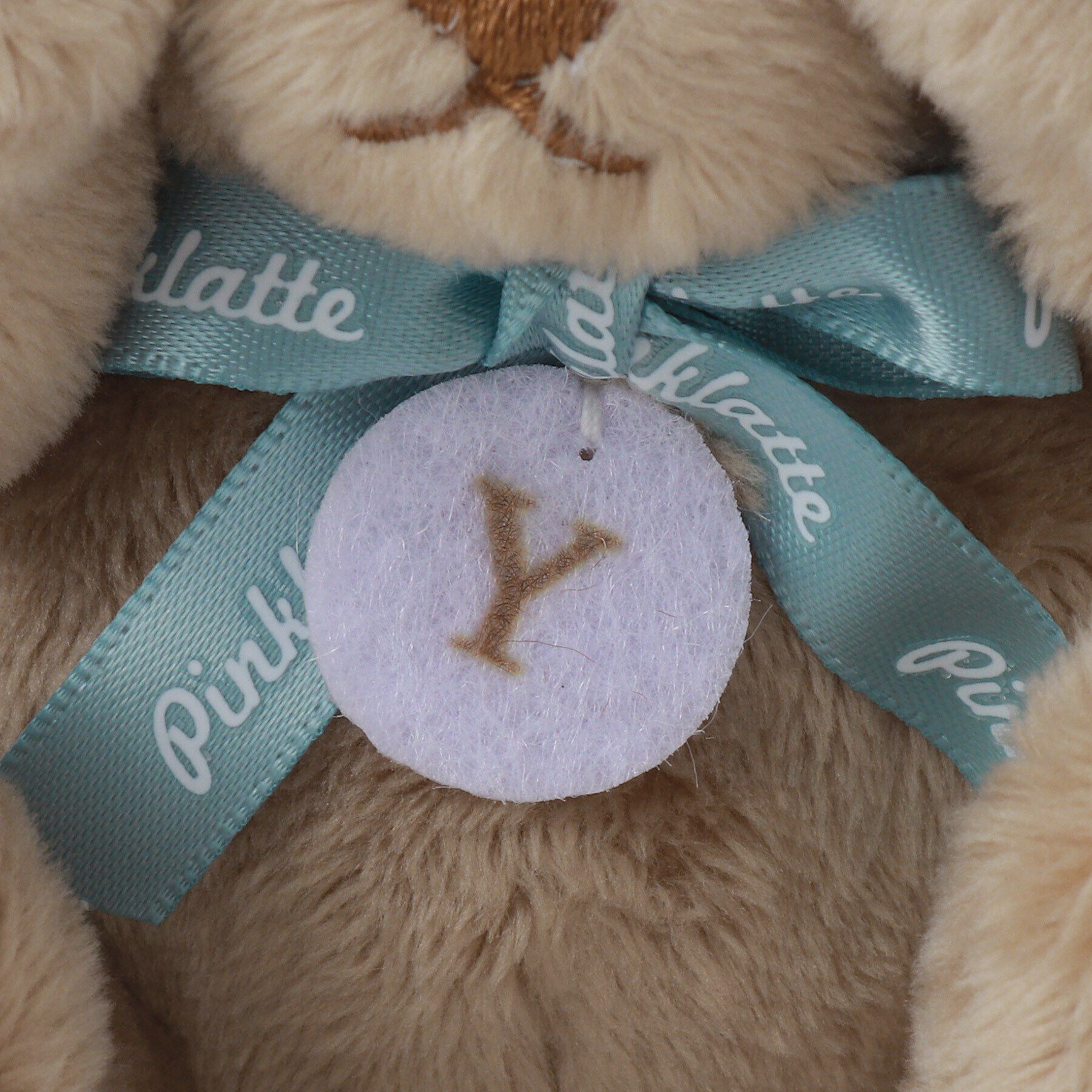 PINK-latte「【イニシャル】くまぬいぐるみチャーム」|キーケース|