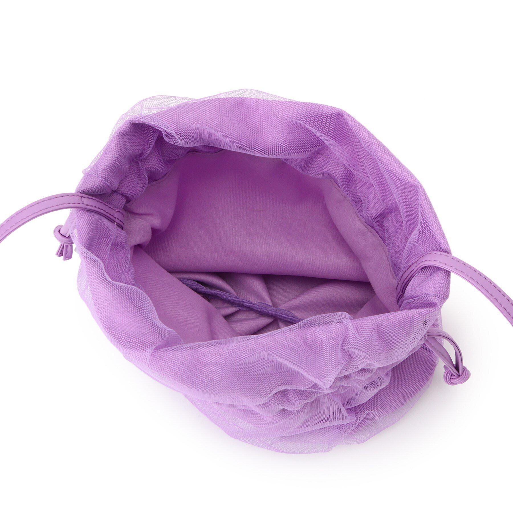 PINK-latte「チュールバッグ」|ハンドバッグ|