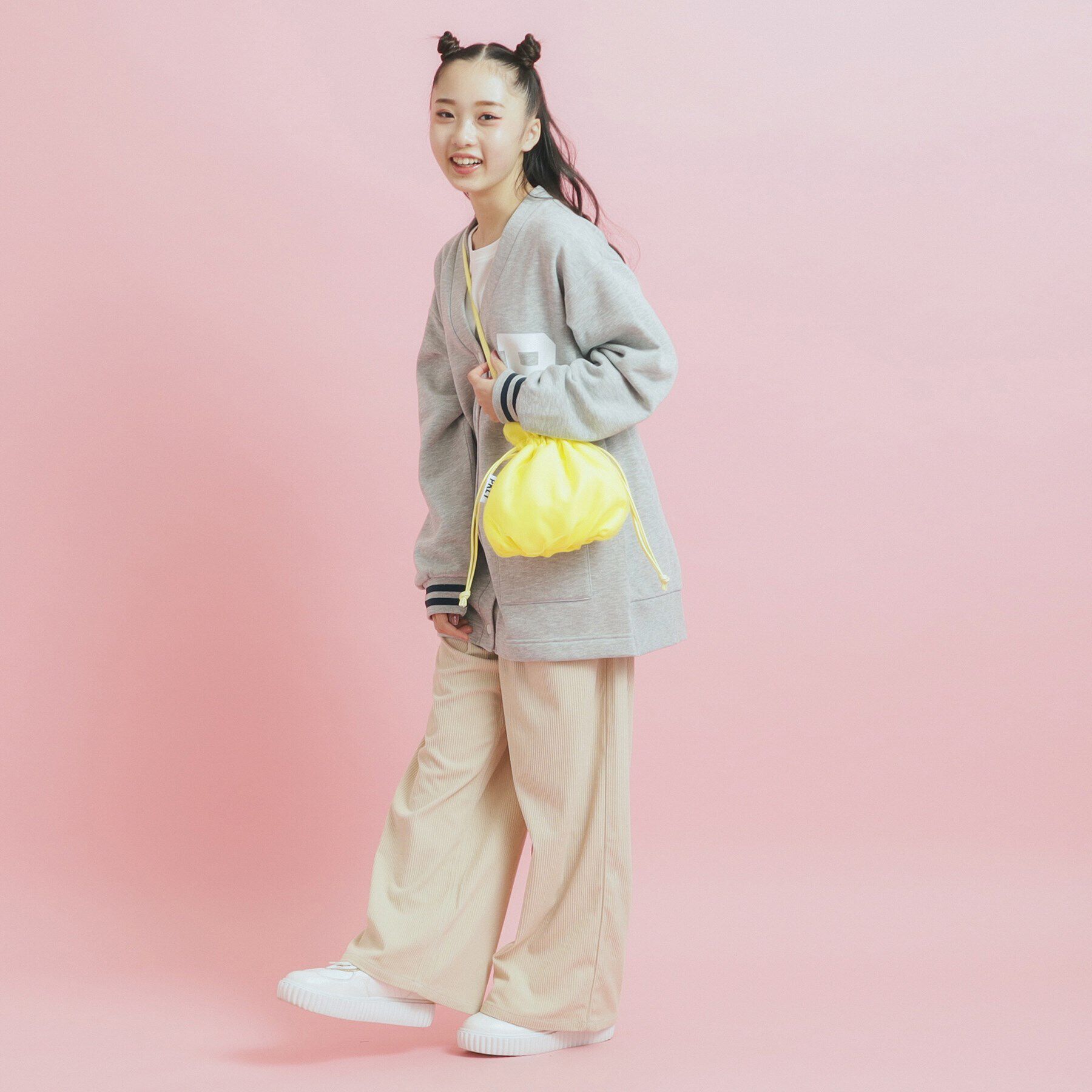 PINK-latte「チュールバッグ」|ハンドバッグ|