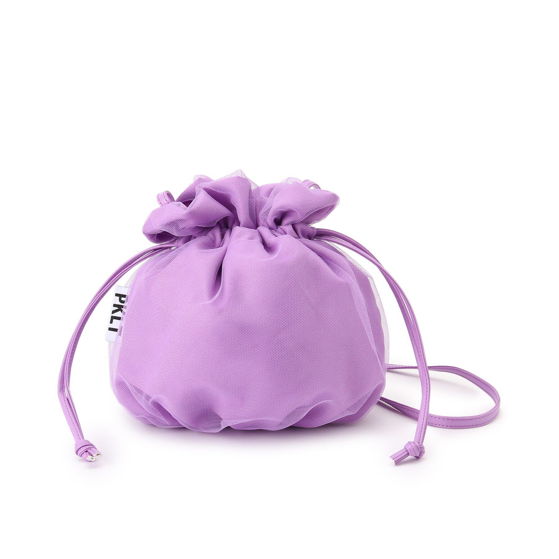 PINK-latte「チュールバッグ」|ハンドバッグ|