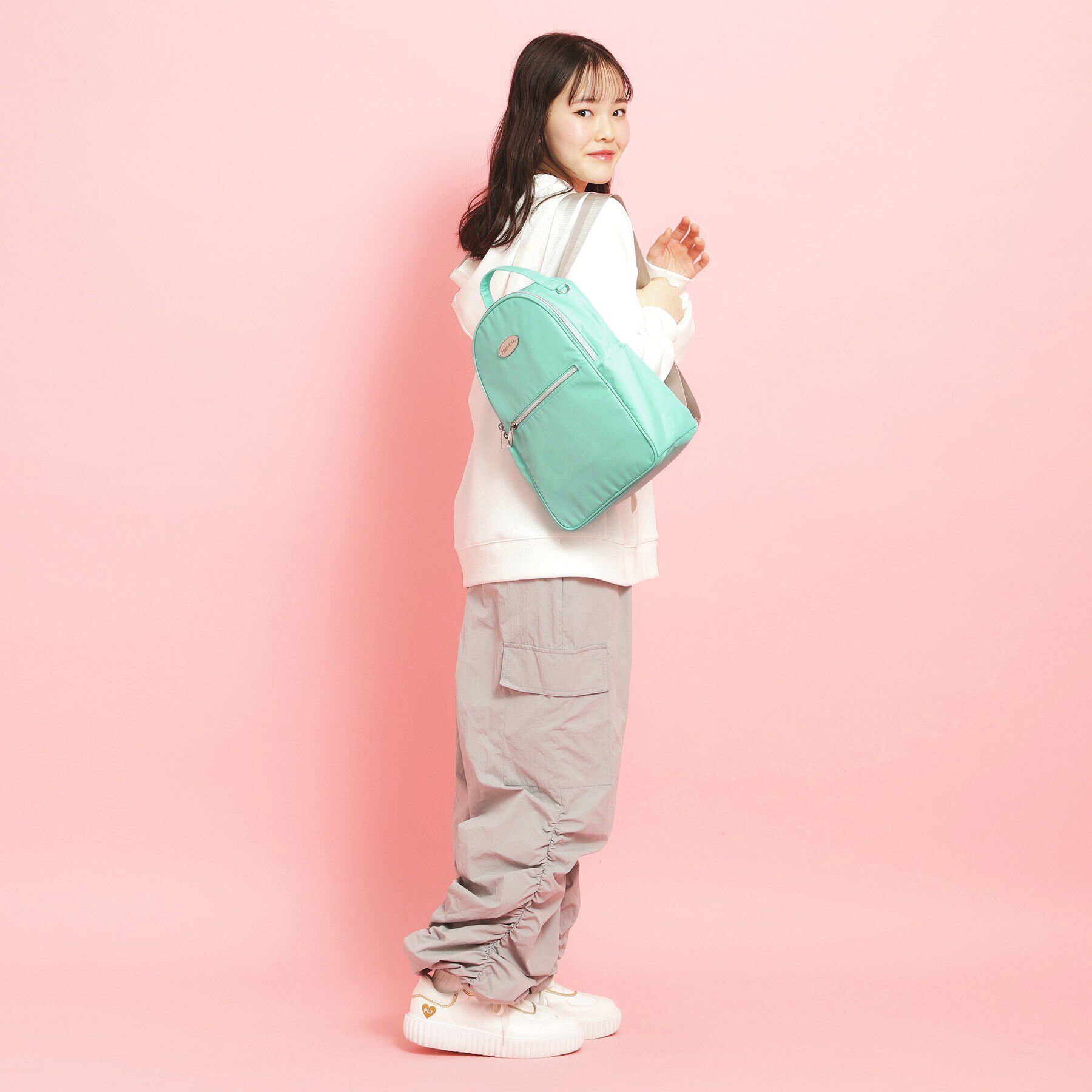 PINK-latte「プレートリュック」|リュック|