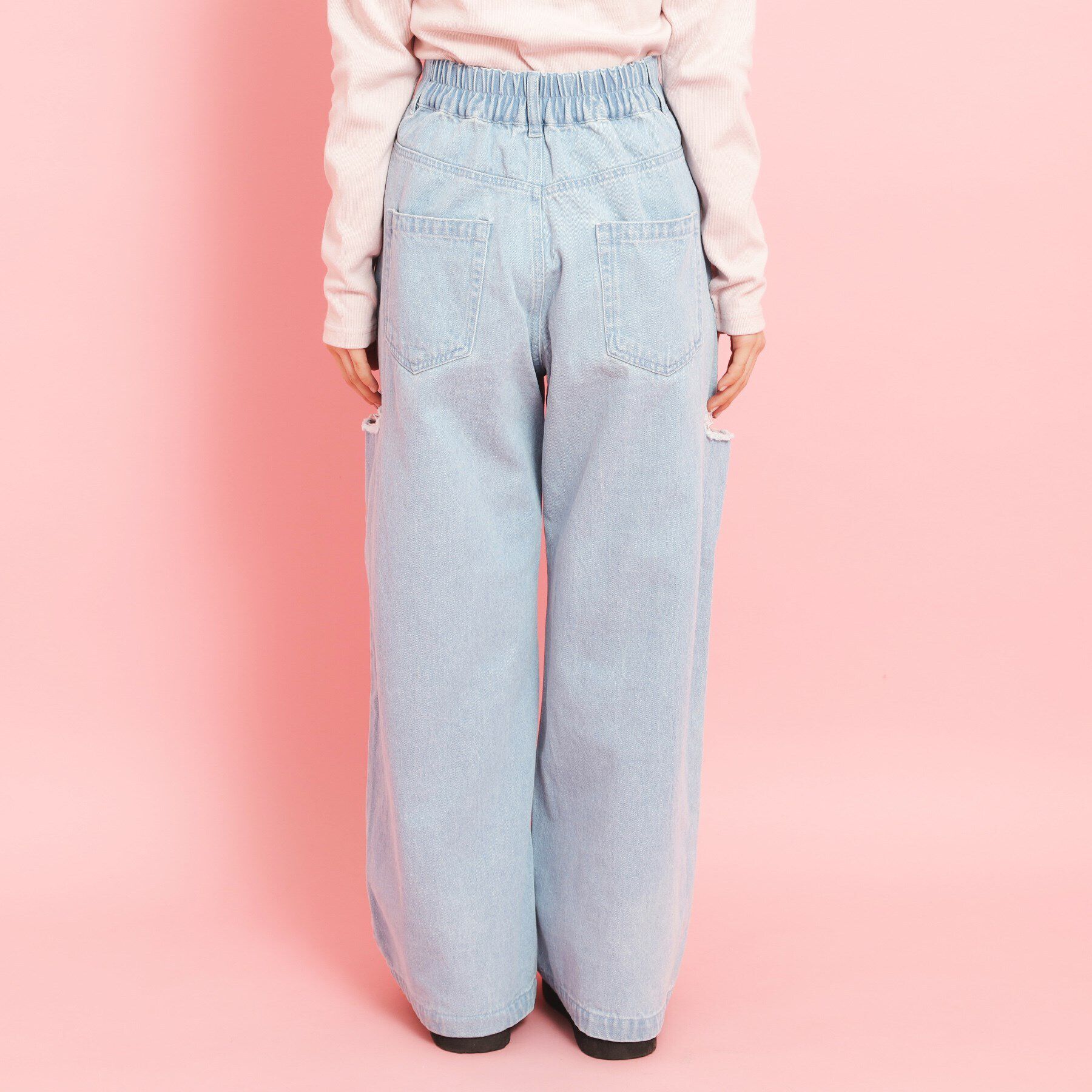 PINK-latte「サイドカットデニム」|その他|