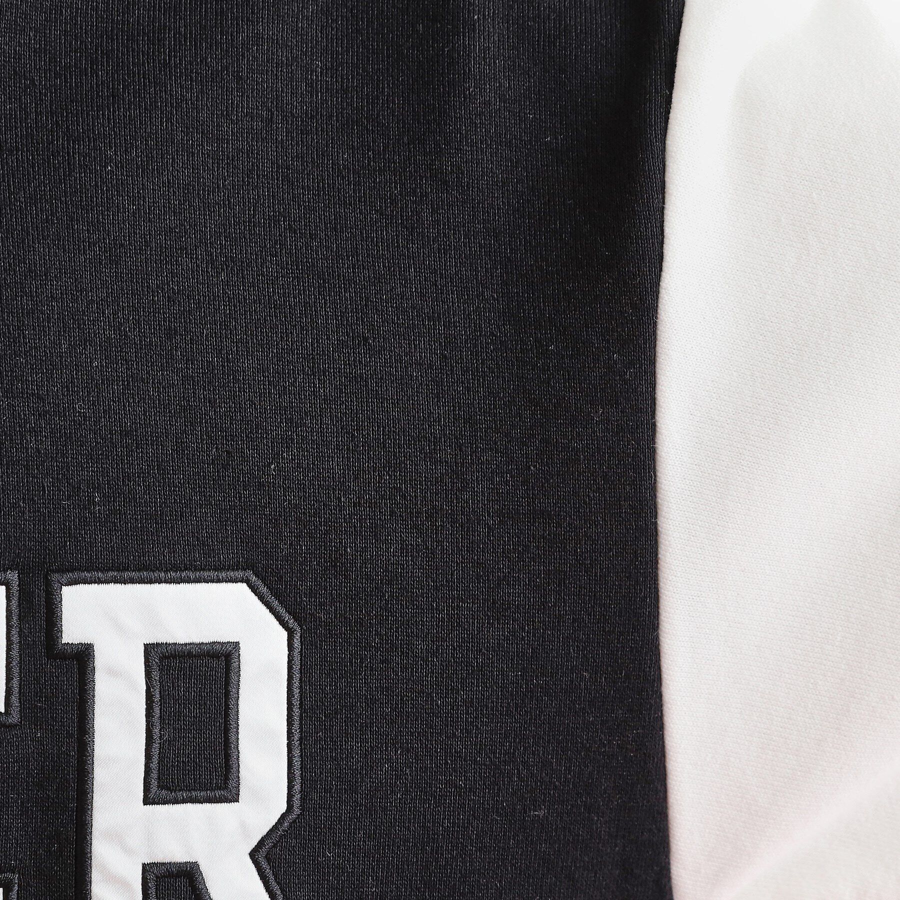 PINK-latte「裏毛配色ロゴカーディガン」|カーディガン|