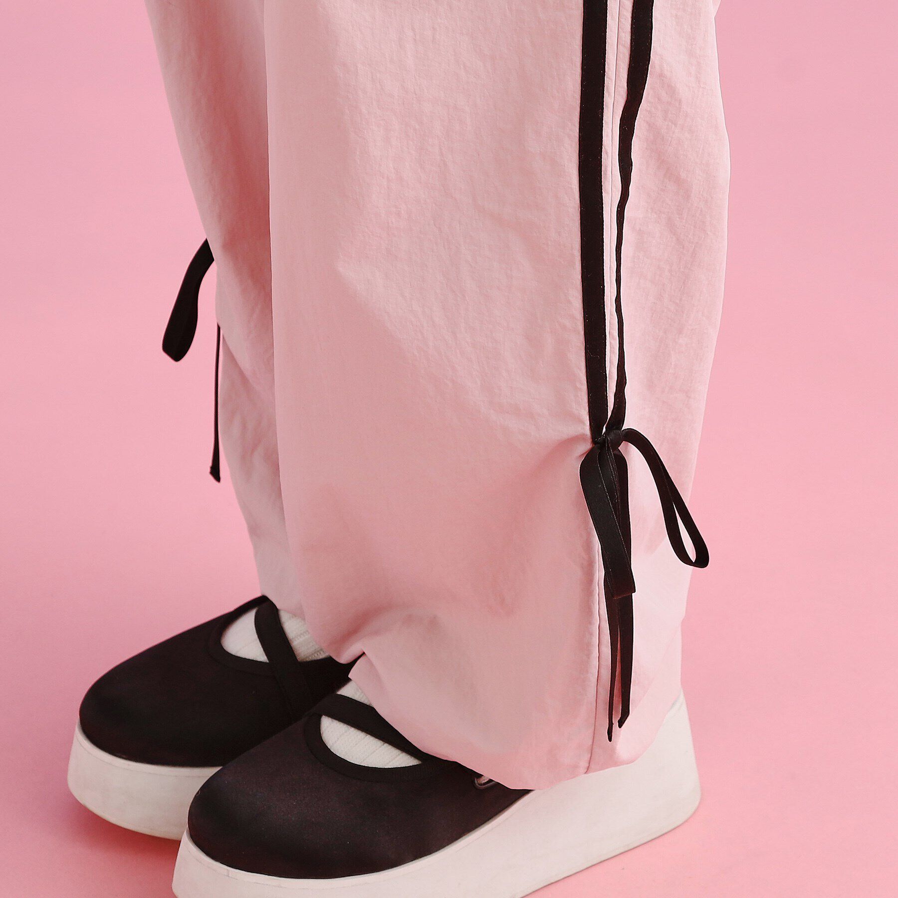 PINK-latte「ラインリボンシャカパンツ」|その他|