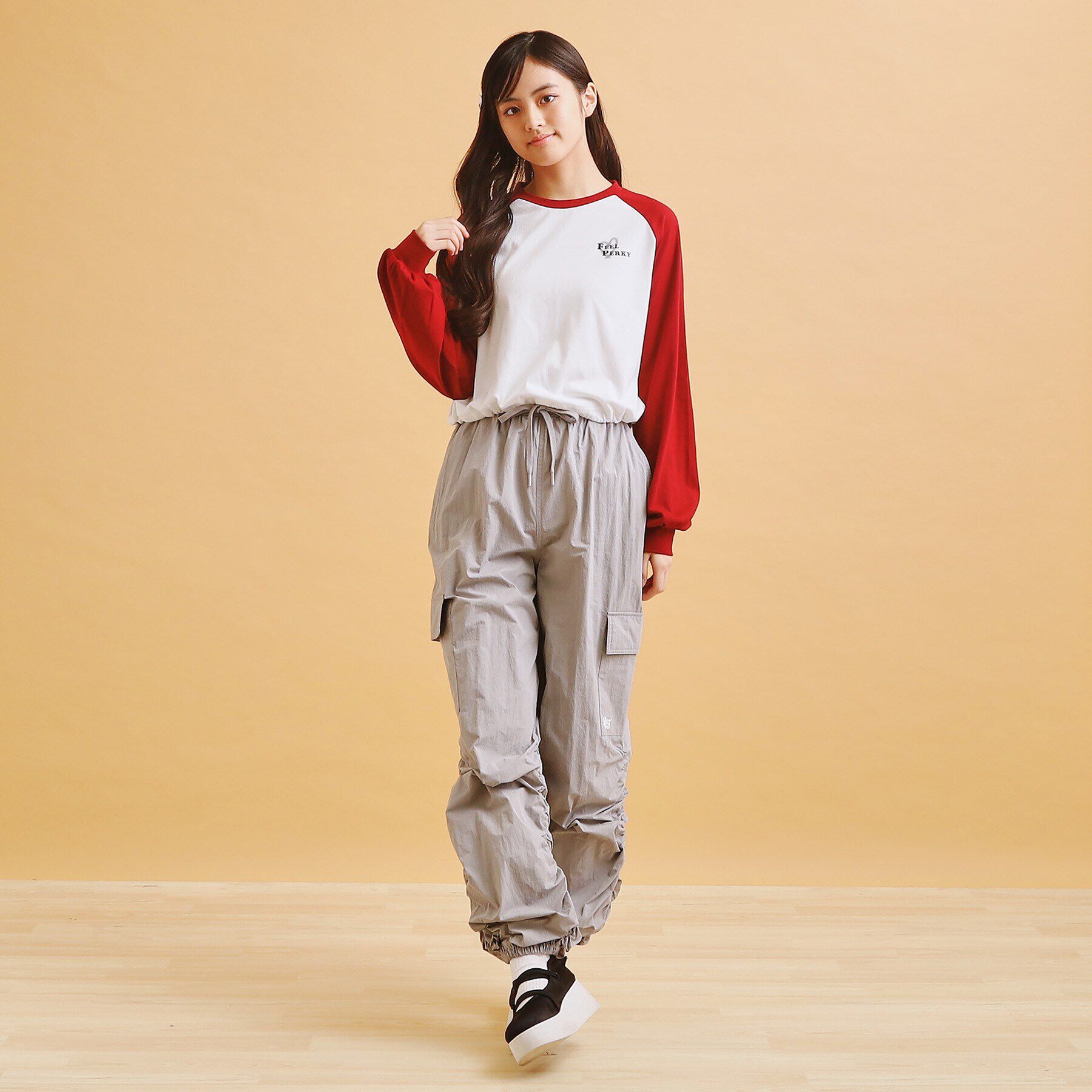 PINK-latte「シャーリングカーゴパンツ」|その他|