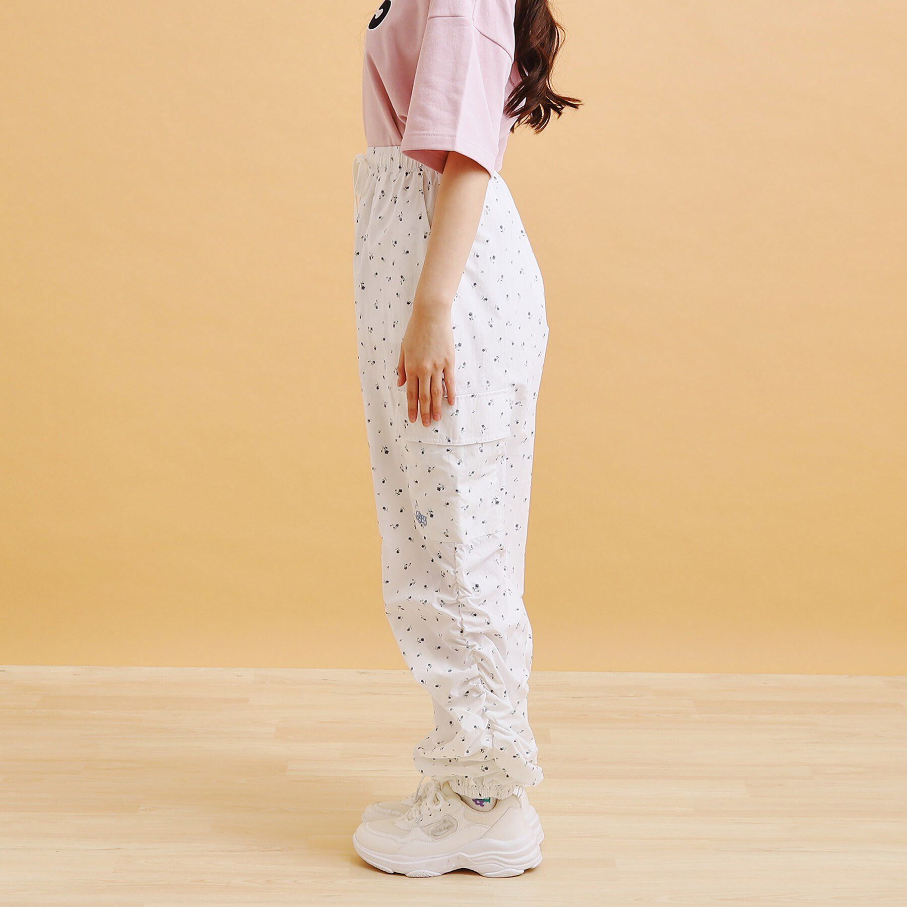 PINK-latte「シャーリングカーゴパンツ」|その他|