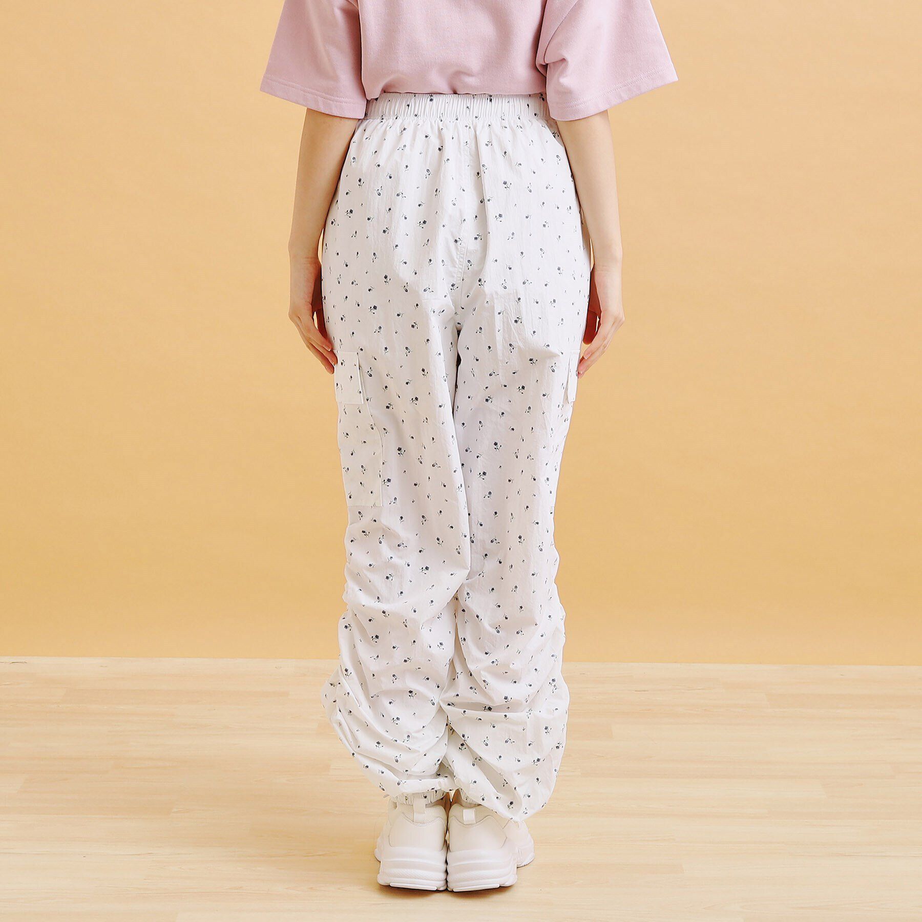 PINK-latte「シャーリングカーゴパンツ」|その他|