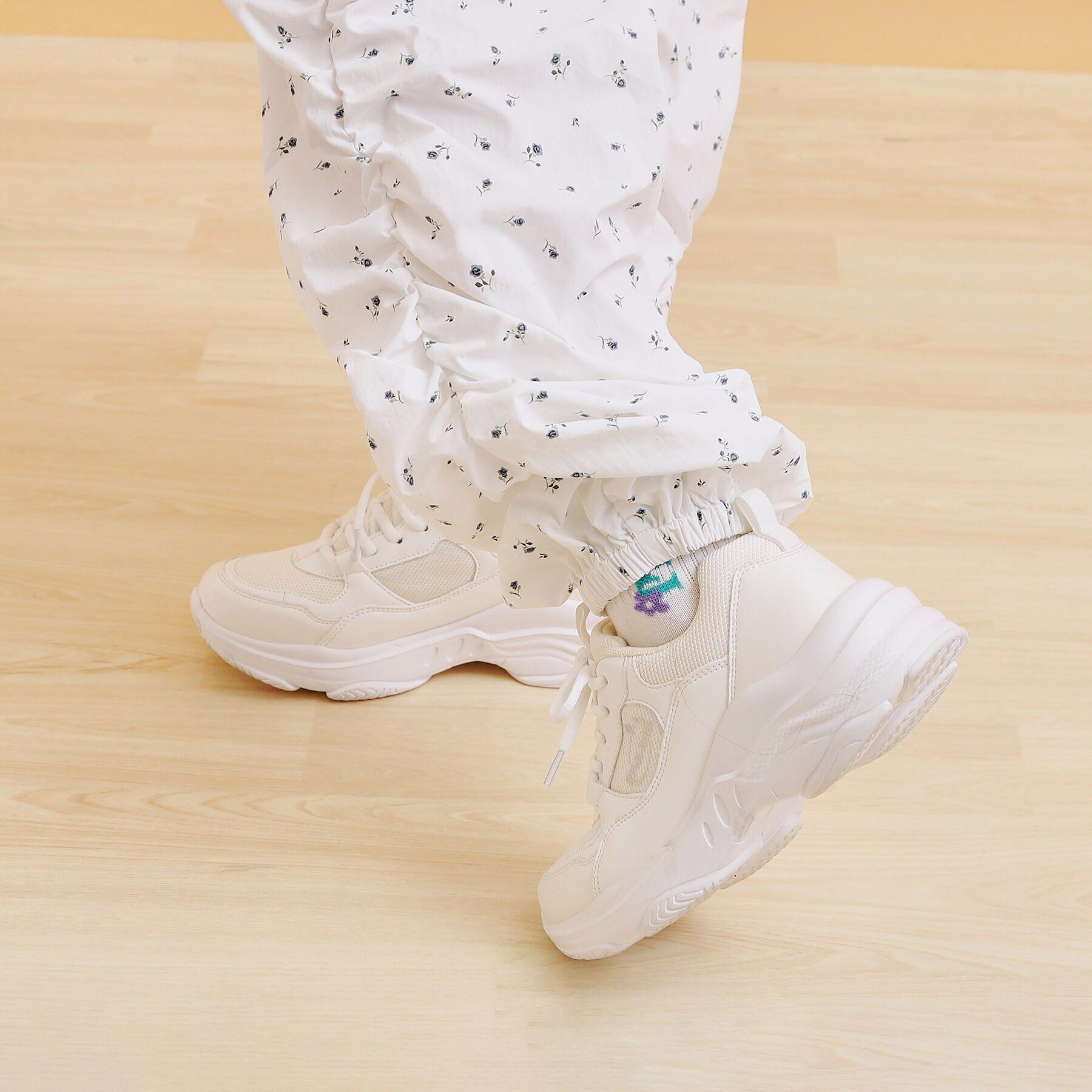 PINK-latte「シャーリングカーゴパンツ」|その他|