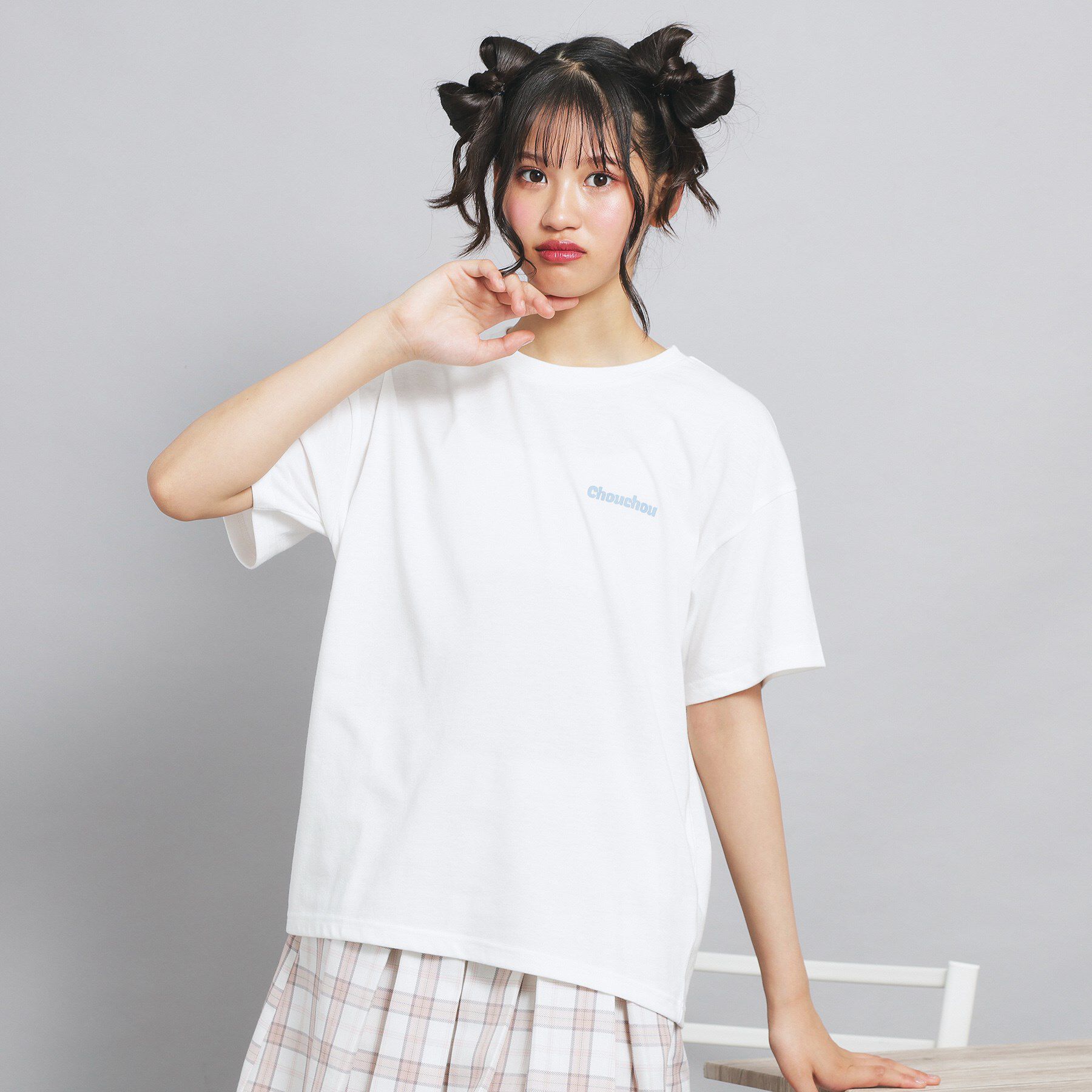 PINK-latte「ペアくまちゃんビッグTシャツ」|Tシャツ・カットソー|