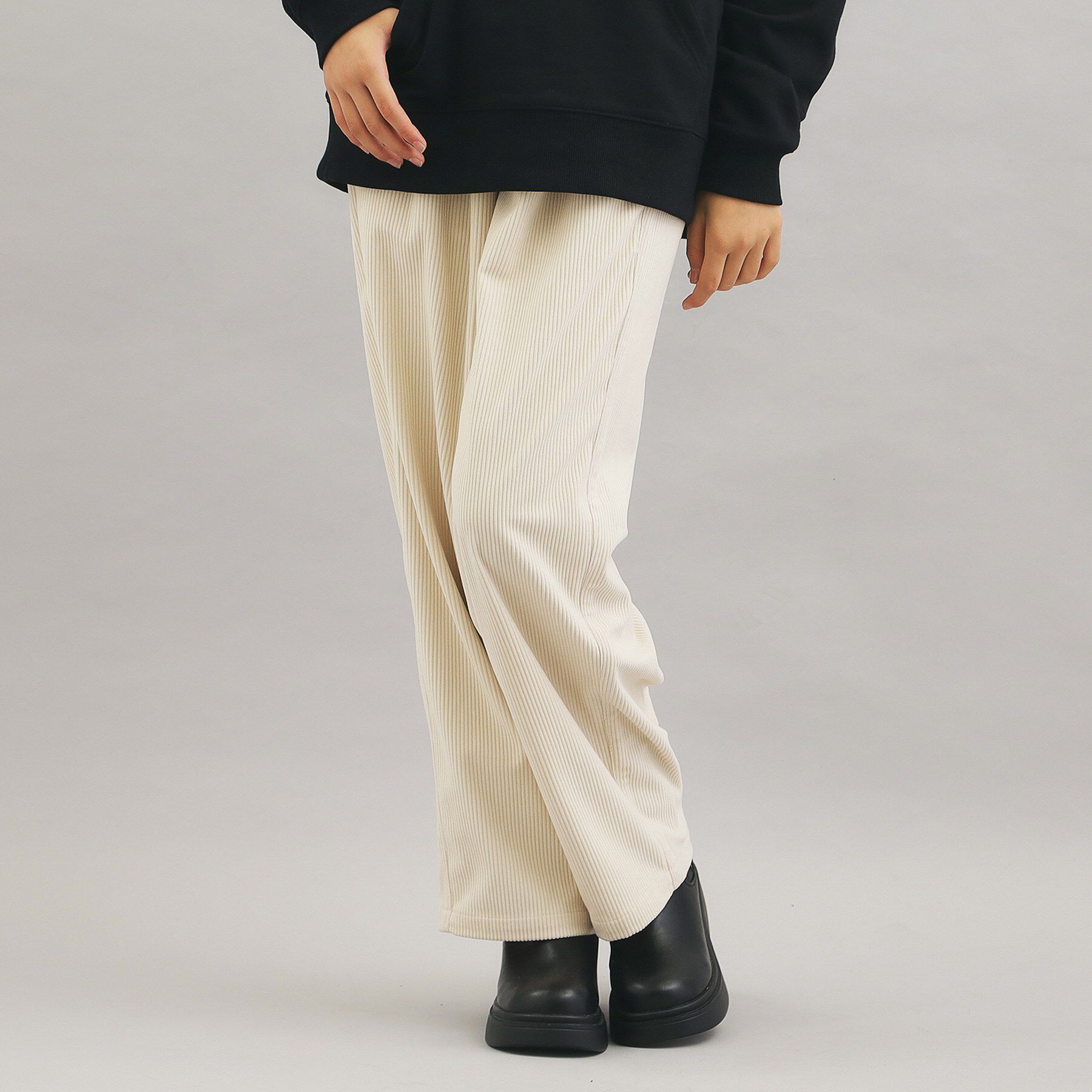 PINK-latte「コーデュロイイージーロングパンツ」|その他|