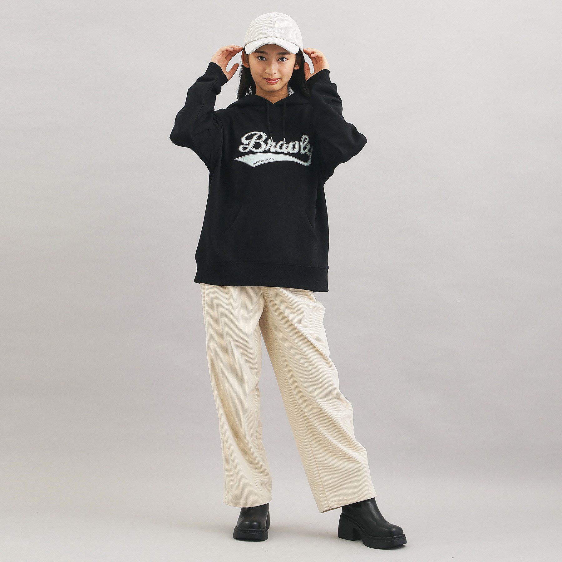 PINK-latte「コーデュロイイージーロングパンツ」|その他|