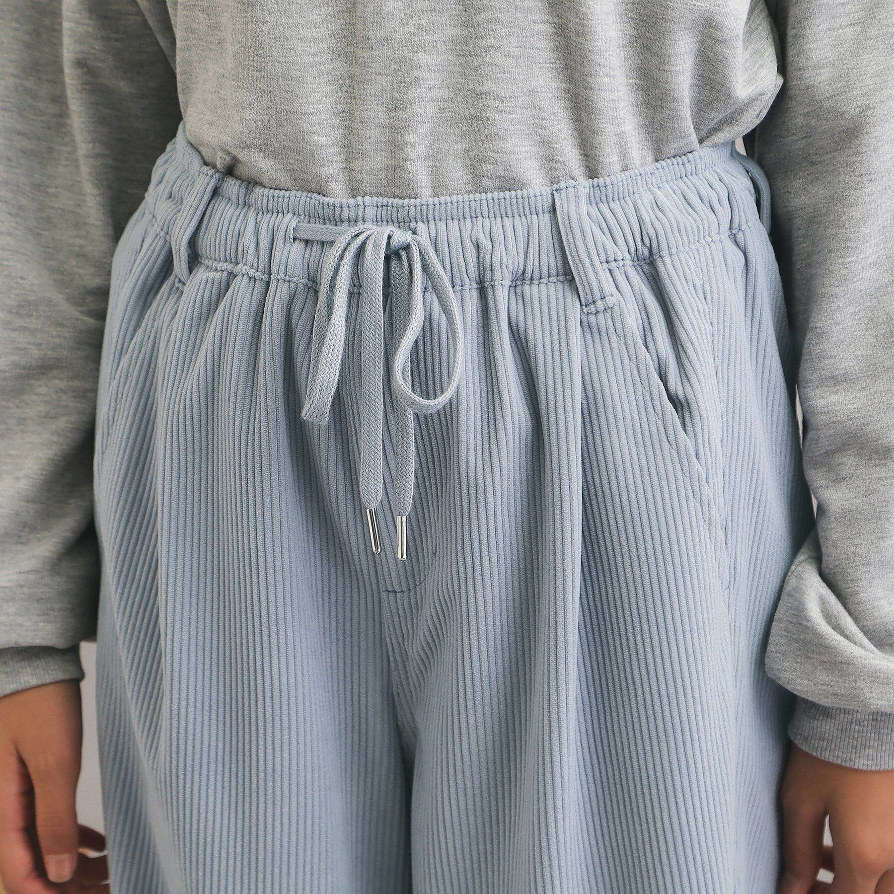 PINK-latte「コーデュロイイージーロングパンツ」|その他|