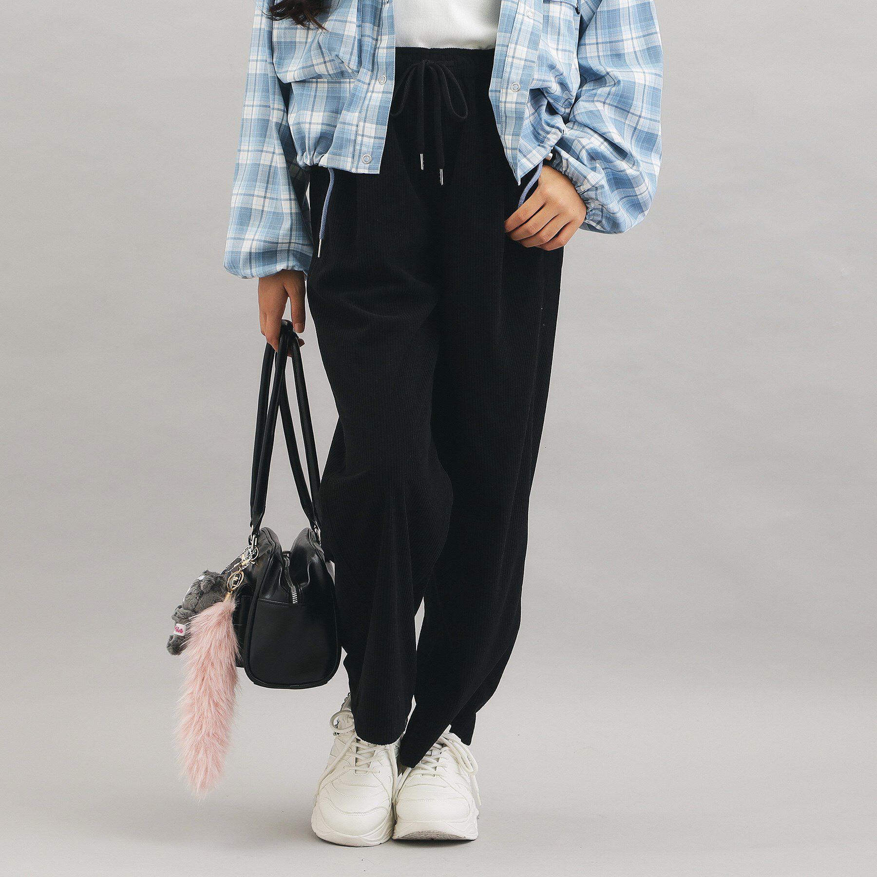 PINK-latte「コーデュロイイージーロングパンツ」|その他|