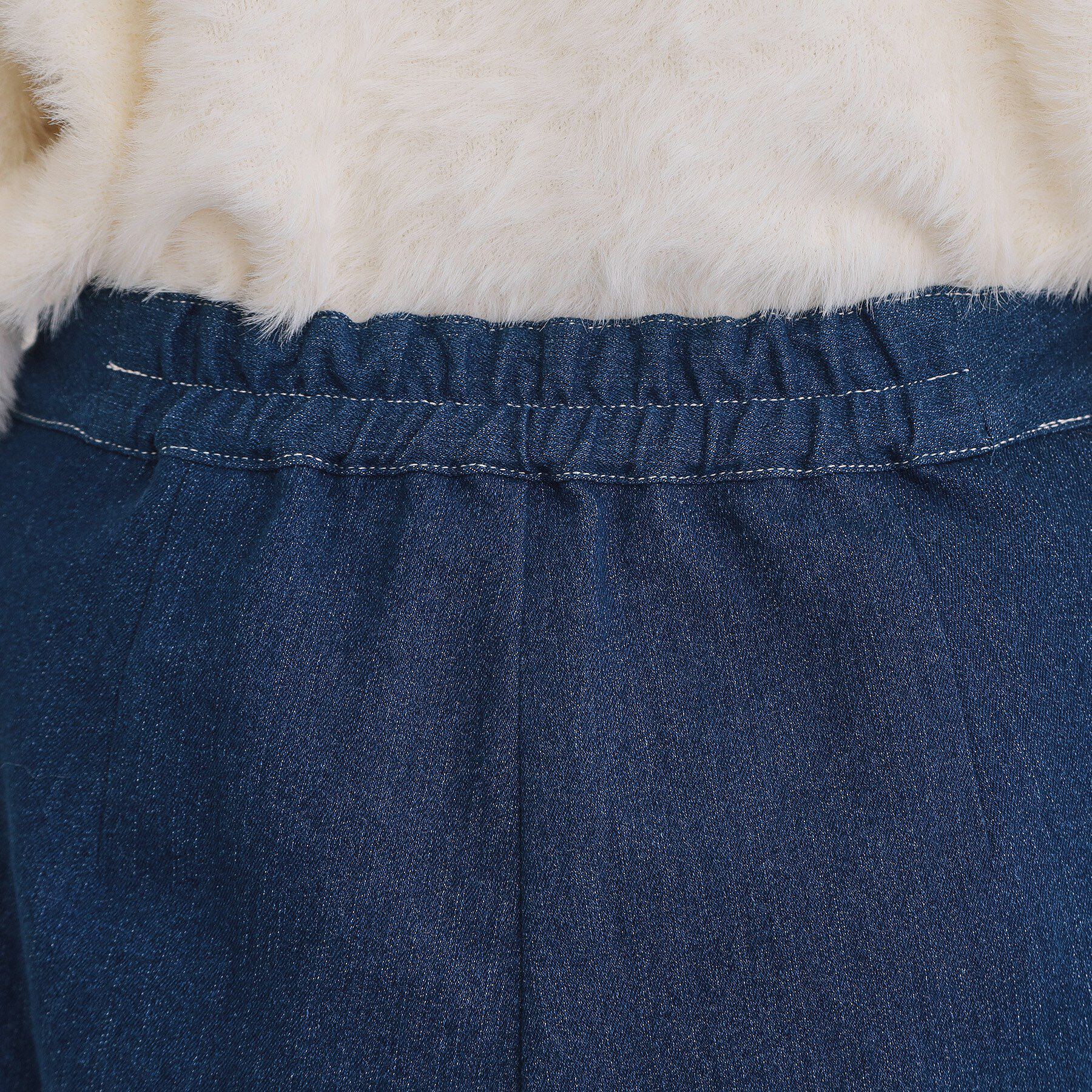 THE SHOP TK「【美脚/オ―ルシーズン】デニムマリンパンツ/洗濯機OK」|デニム|