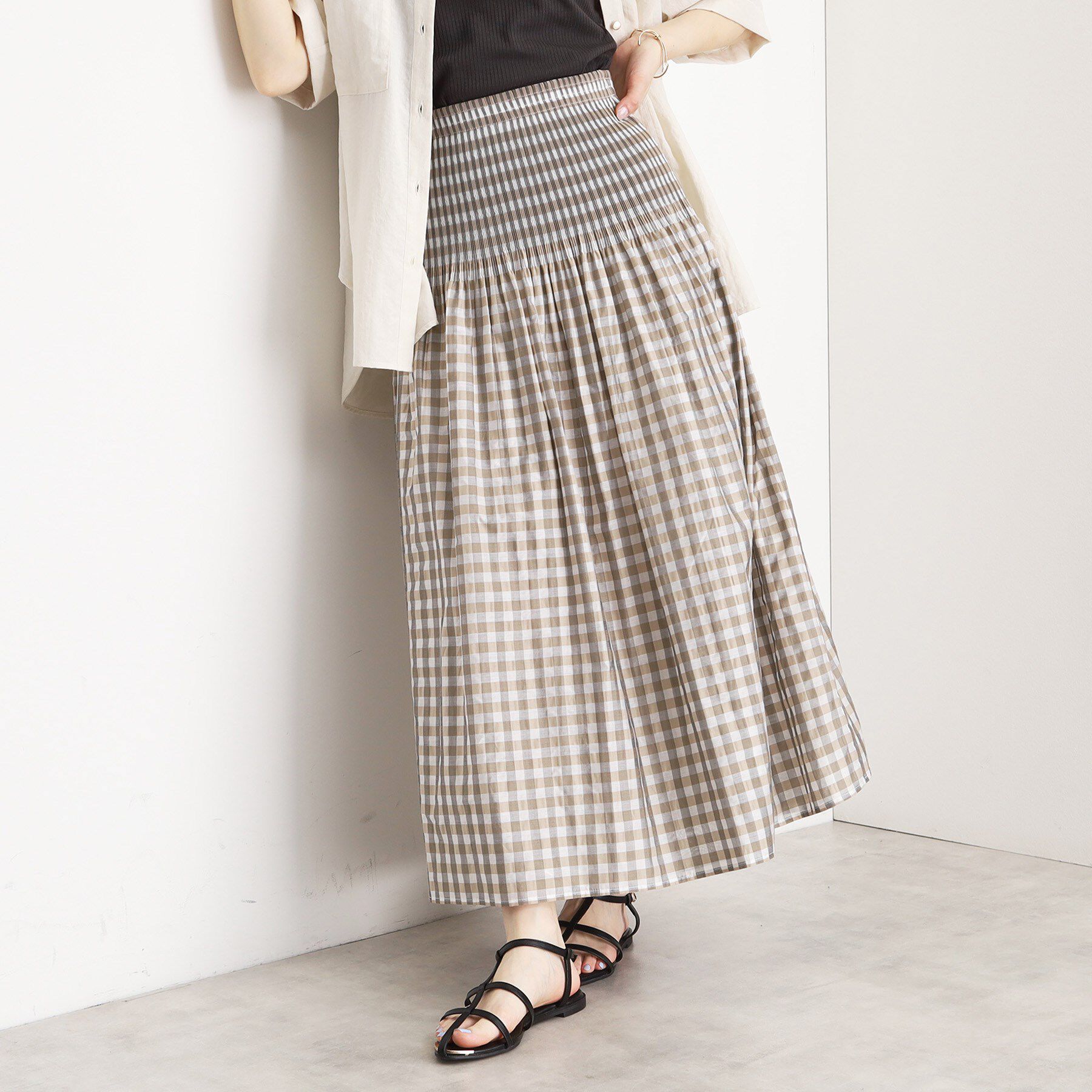 THE SHOP TK「リバーシブルスカート【洗える】」|スカート|