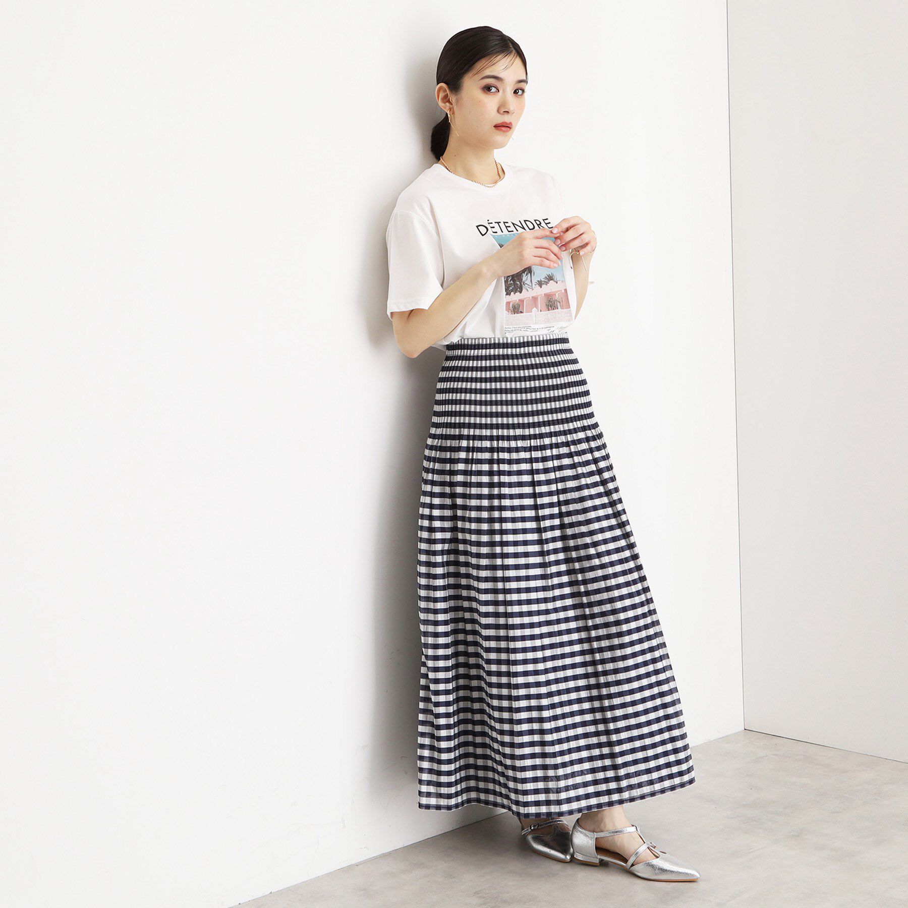 THE SHOP TK「リバーシブルスカート【洗える】」|スカート|