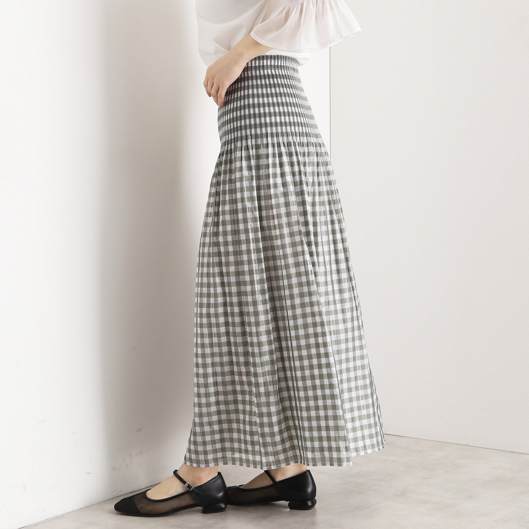 THE SHOP TK「リバーシブルスカート【洗える】」|スカート|