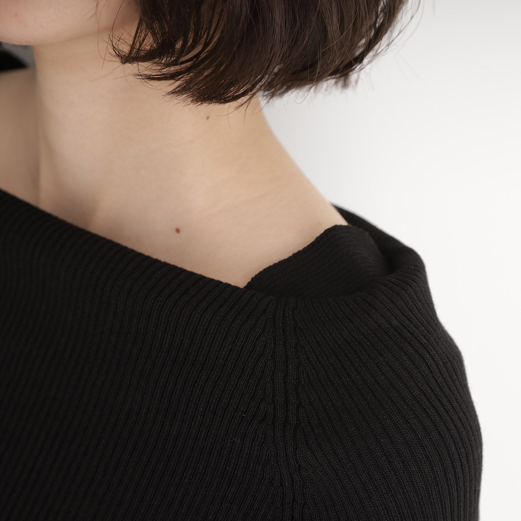 THE SHOP TK「オフショルダーニット【洗濯機OK】」|ニット・セーター|