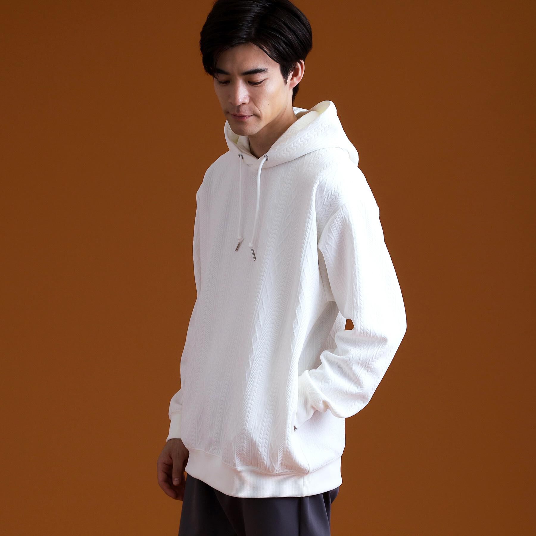 THE SHOP TK「フクレキルトパーカ 【洗濯機OK】」|パーカー|