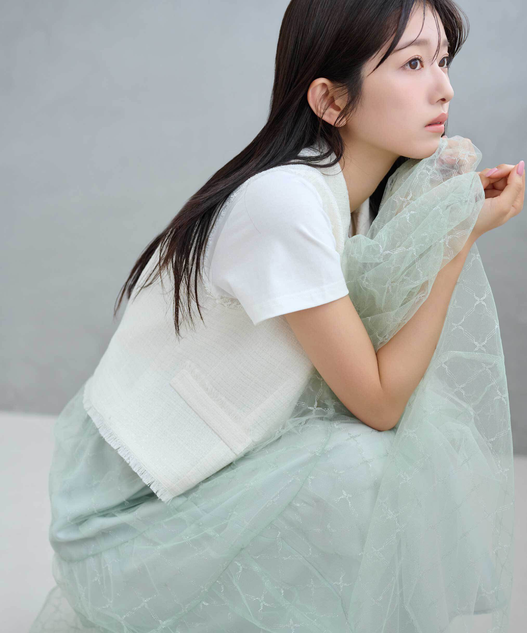  「ショート丈テーラードジレ」|その他|