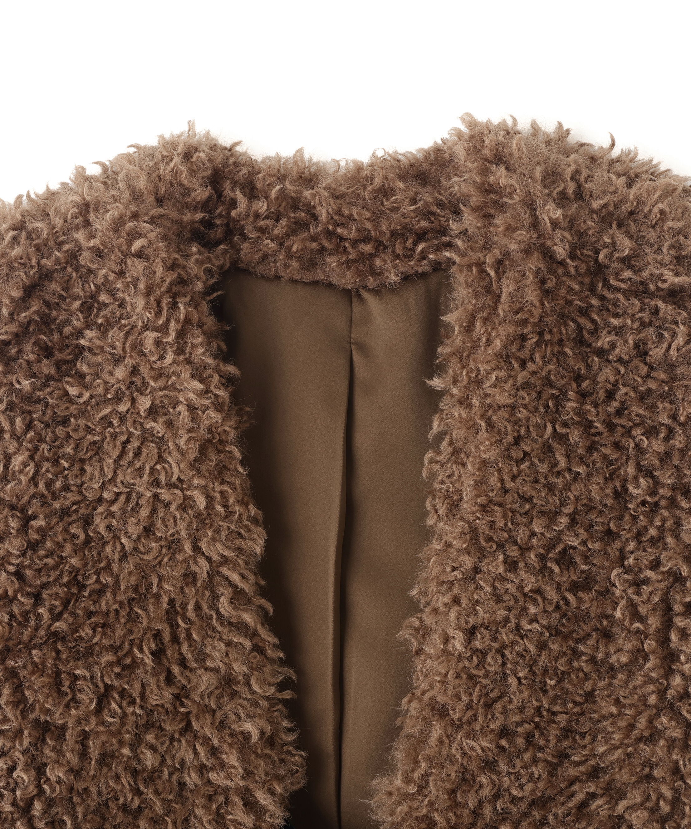  「リボン付きボアベスト」|その他|