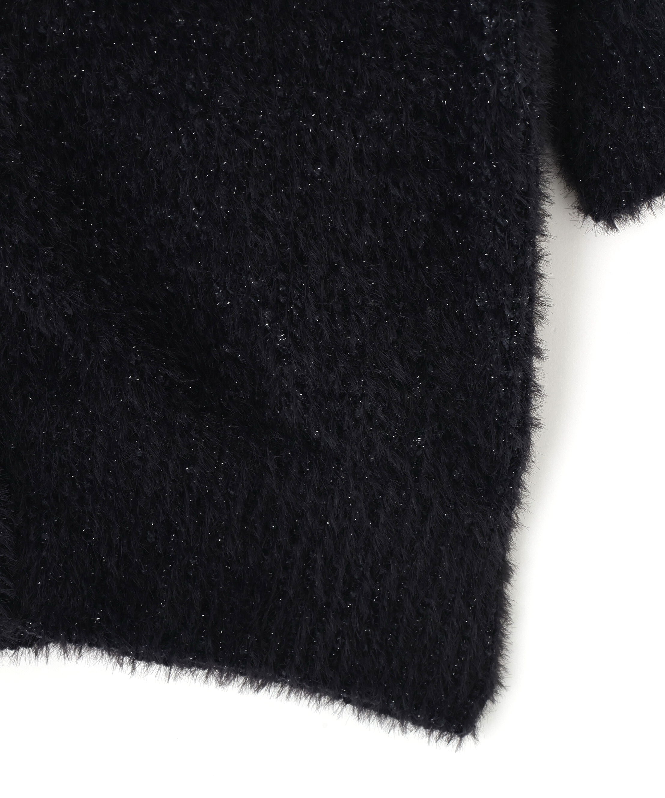  「アームウォーマー付きモールシャギーニット」|ニット・セーター|