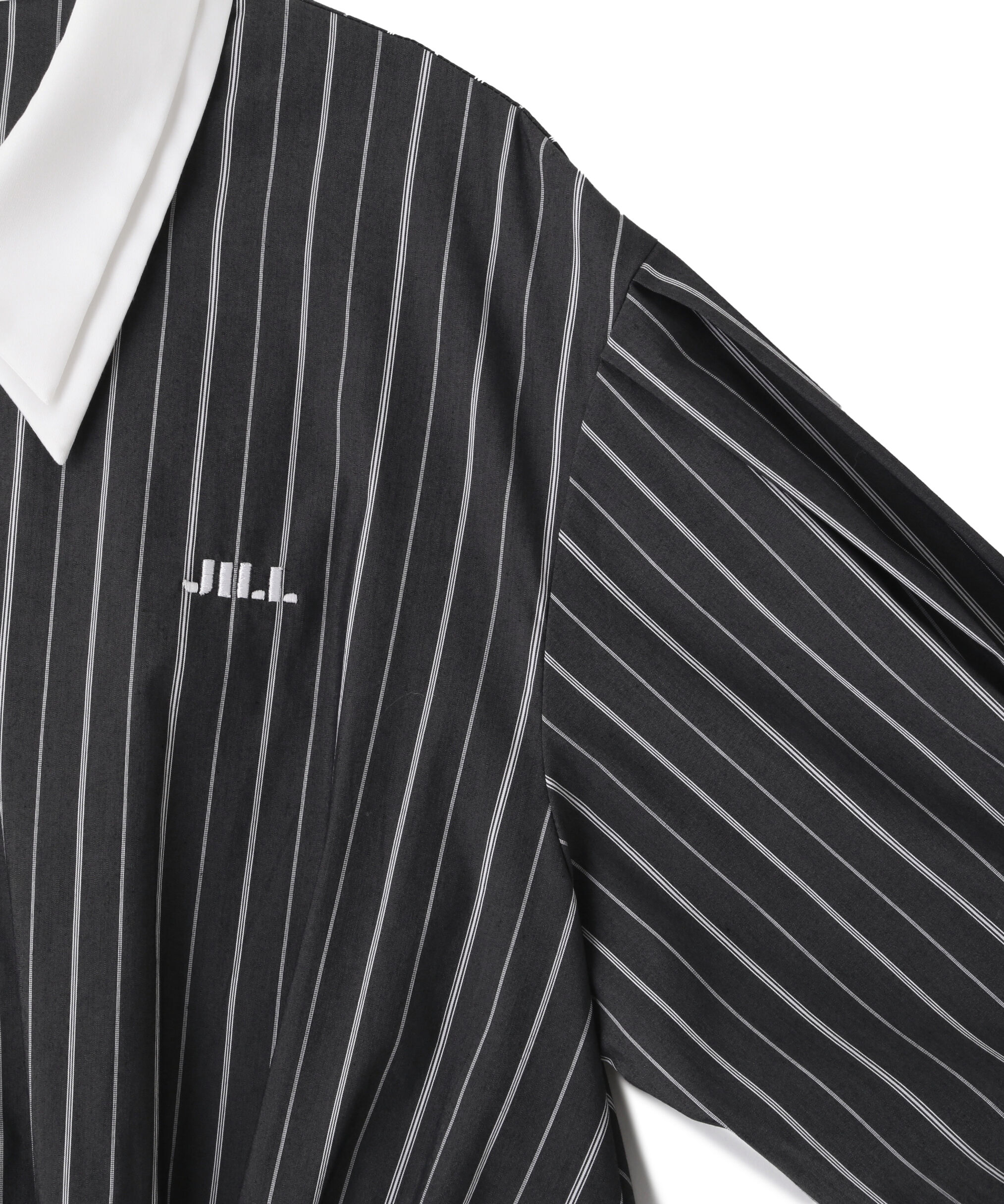  「サイドリボンダブルカラーシャツ」|シャツ・ブラウス|