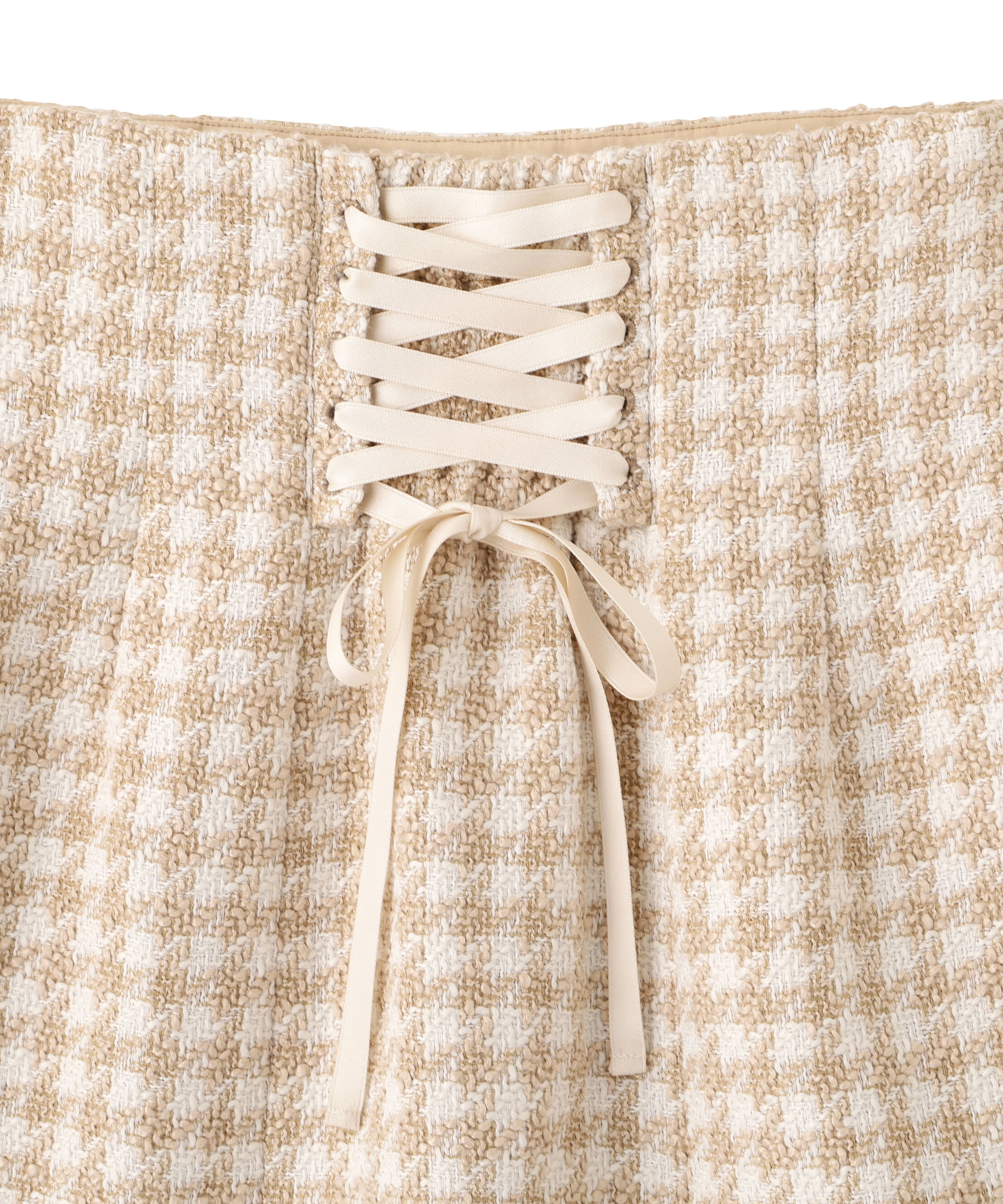  「千鳥ツイードタイトミニスカート」|スカート|